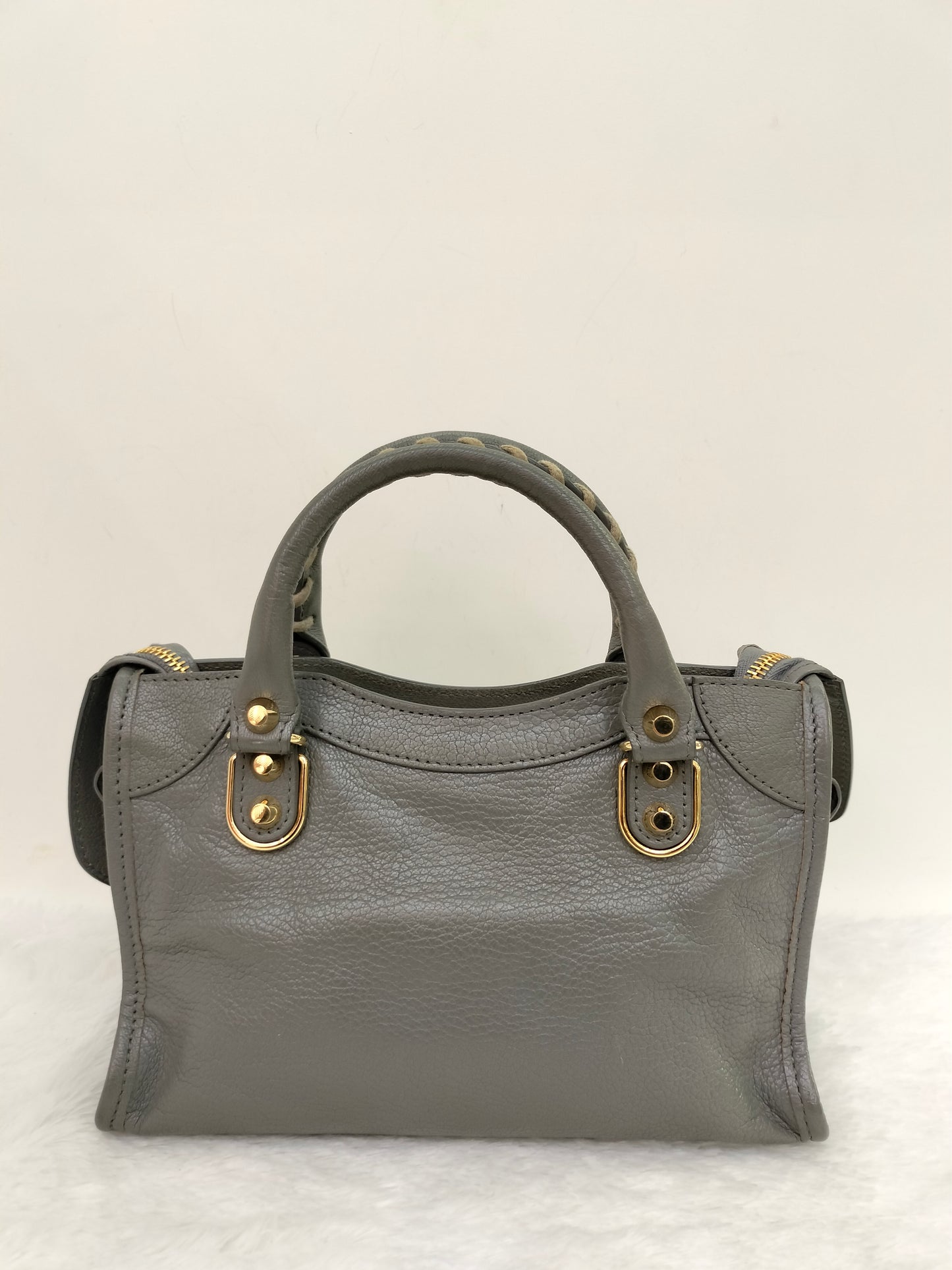 Balenciaga Mini City Edge Gris GHW 2017