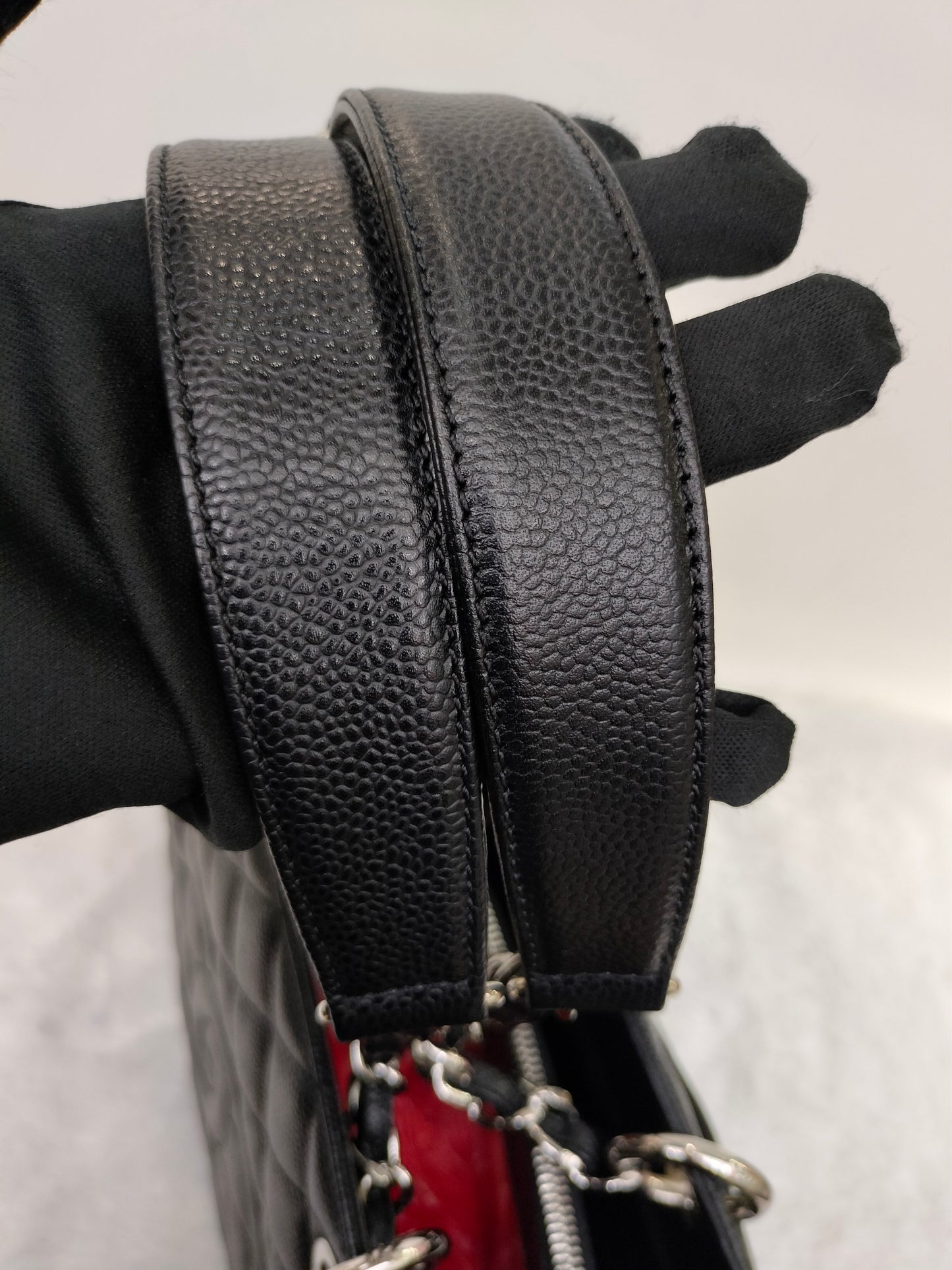 Chanel GST Caviar Black SHW #16