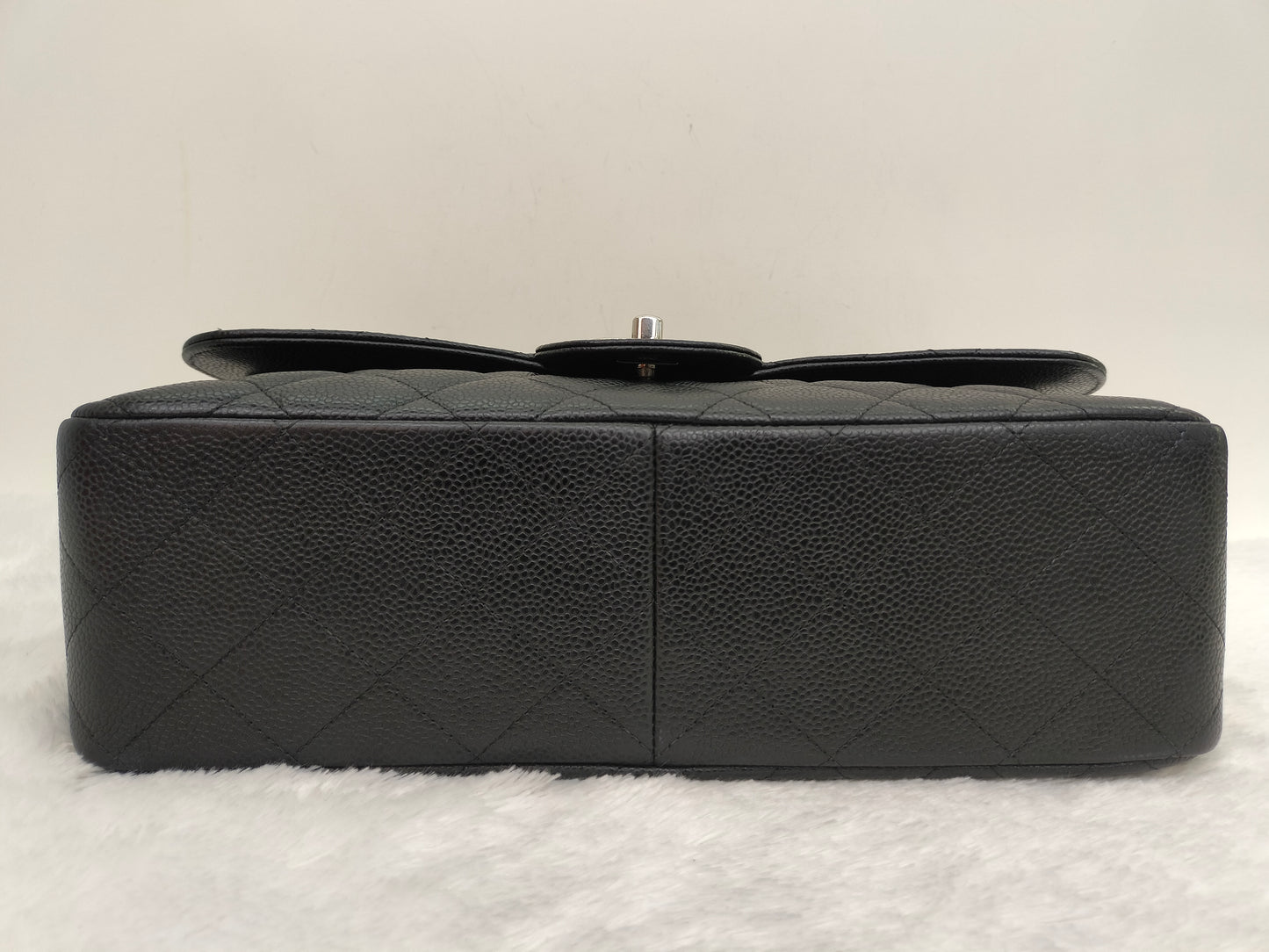 Chanel Jumbo Caviar Black SHW DF #18
