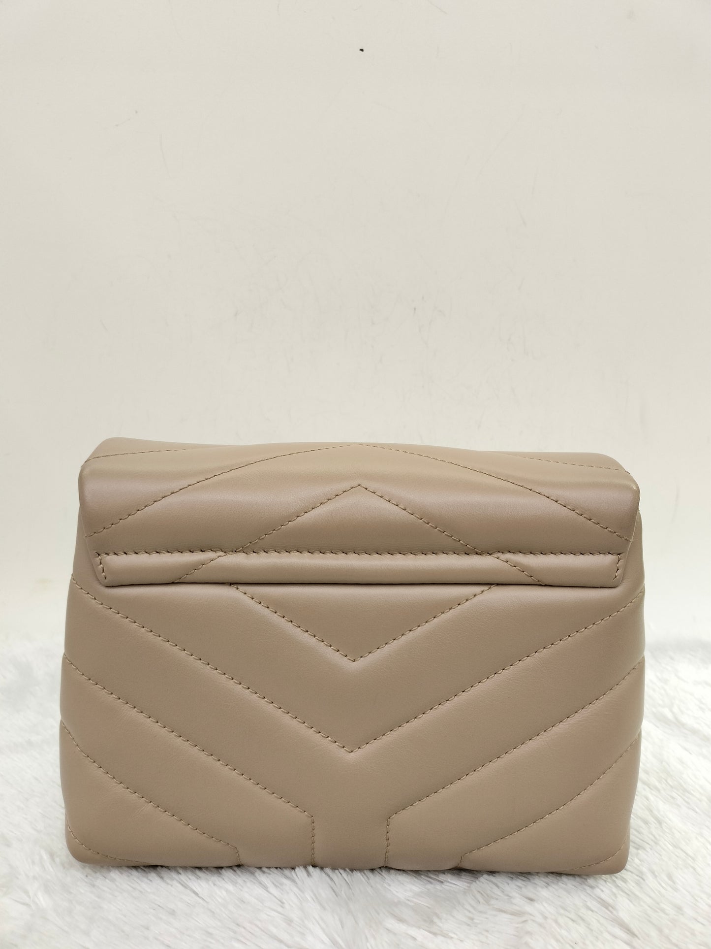 YsL Lou Lou Toy Chevron Beige GHW 2022