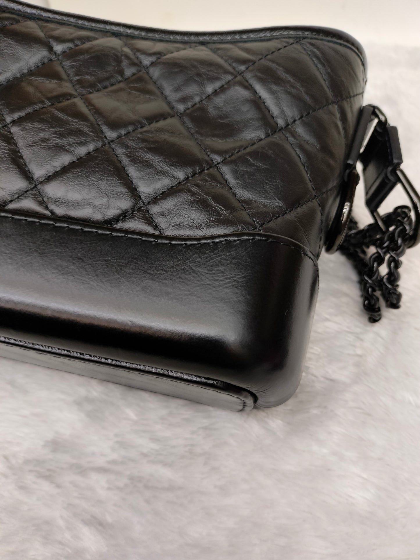 Chanel Gabrielle Small So Black #25
