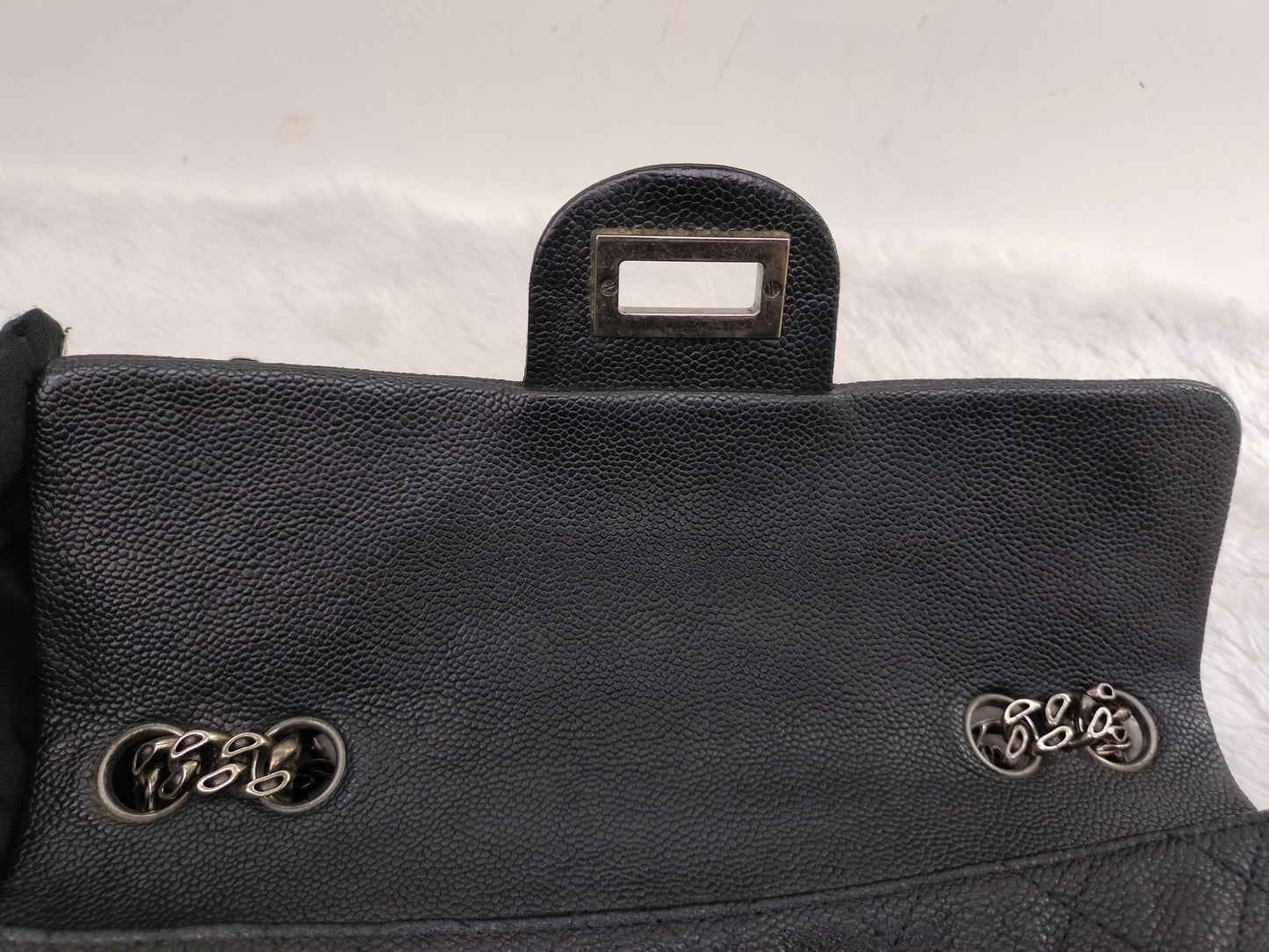 Chanel Medium Reissue Caviar Black Bijoux Chain RHW #11