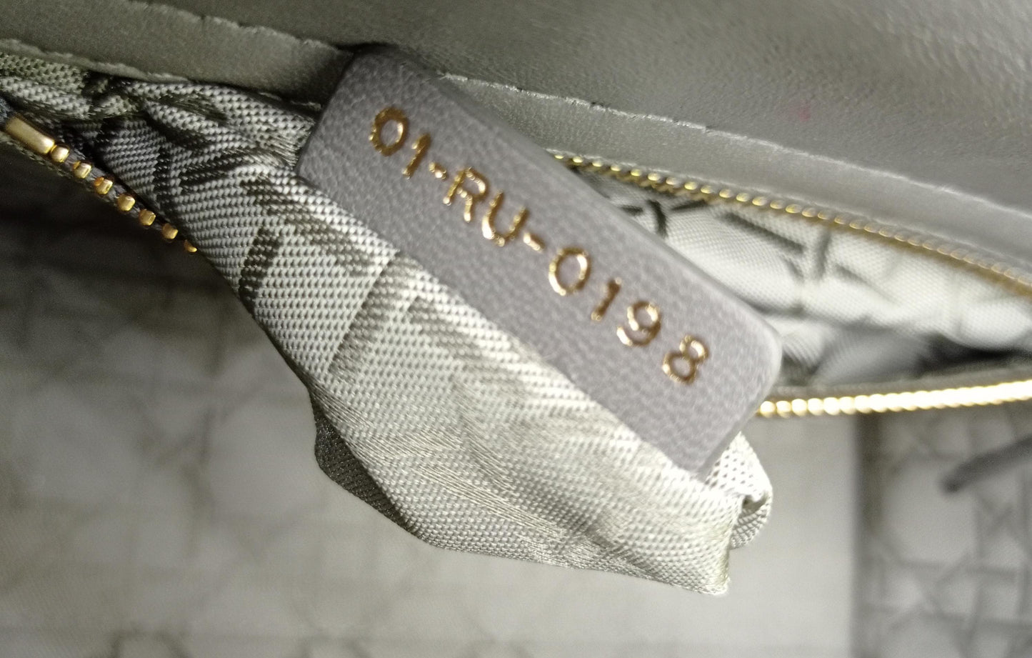 Lady Dior Small Lamb Grey GHW 2018
