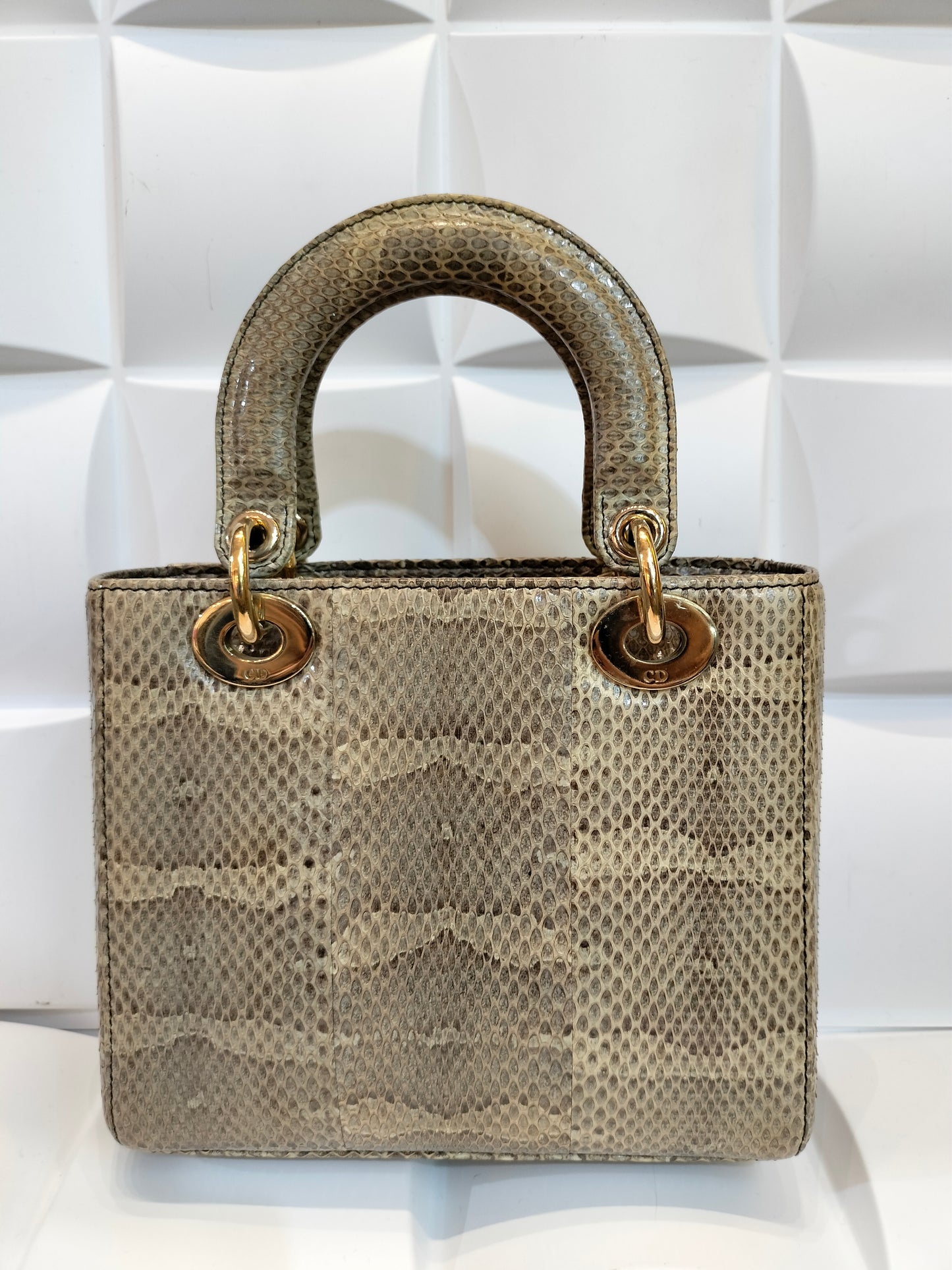 Lady Dior Small Python GHW 2018