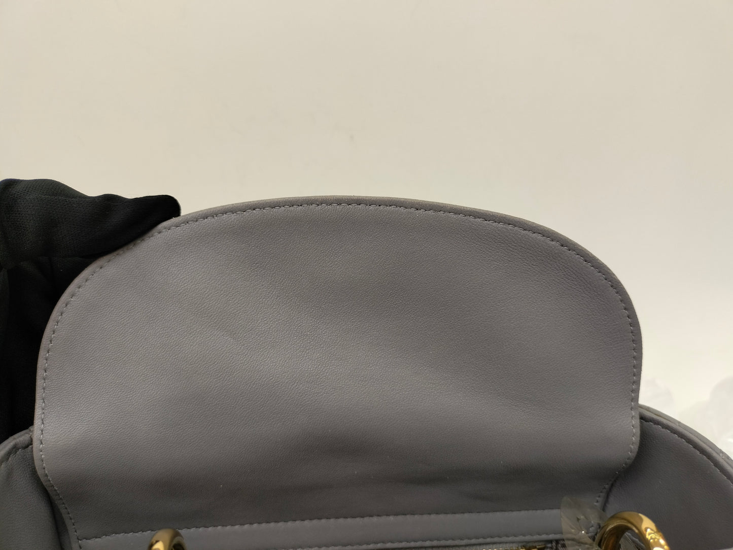 Lady Dior Small Lamb Grey GHW 2016