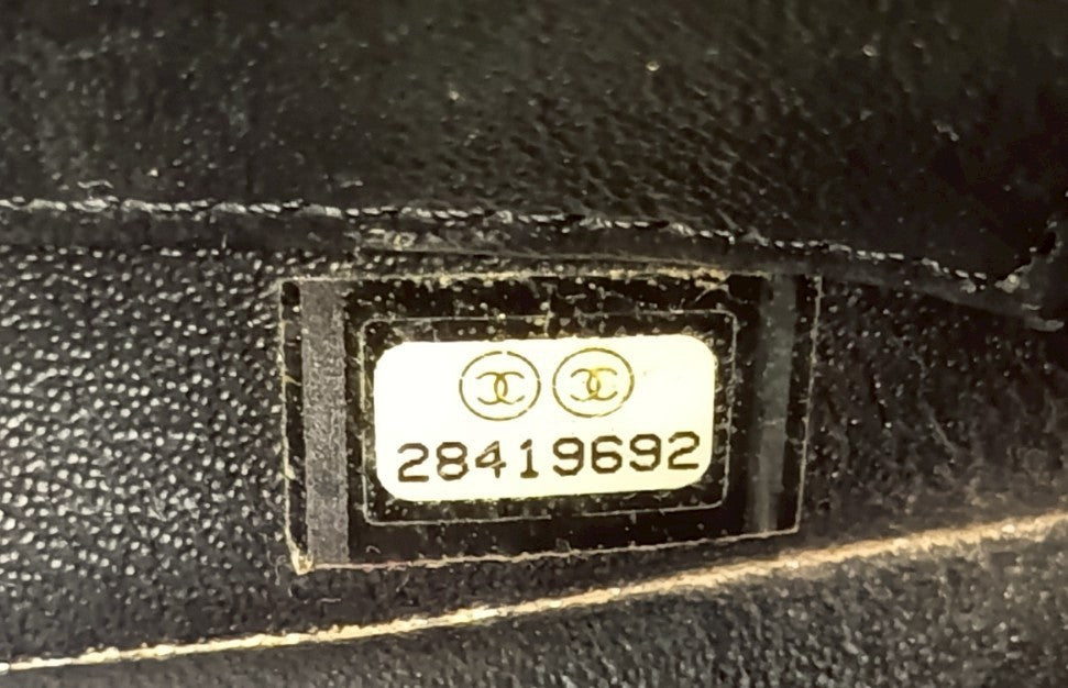 Chanel CC Trendy Small Lamb Black LGHW #28