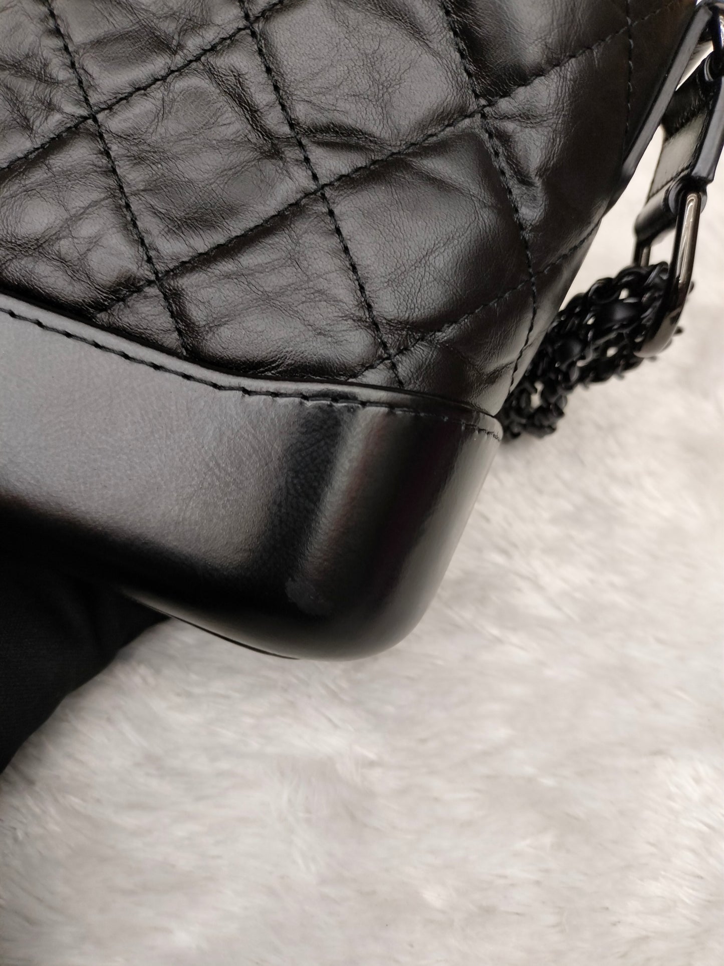 Chanel Gabrielle Small So Black #25