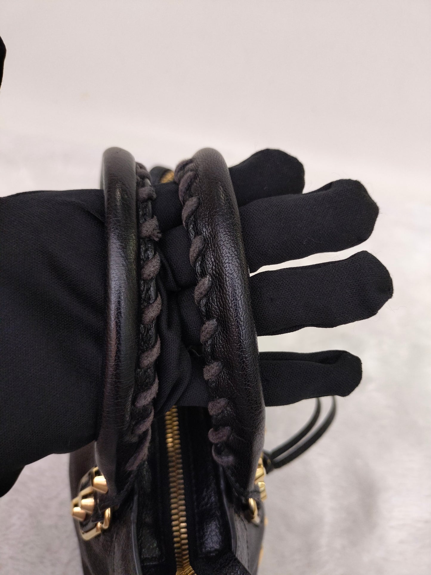 Balenciaga Mini City Edge Black GHW 2015