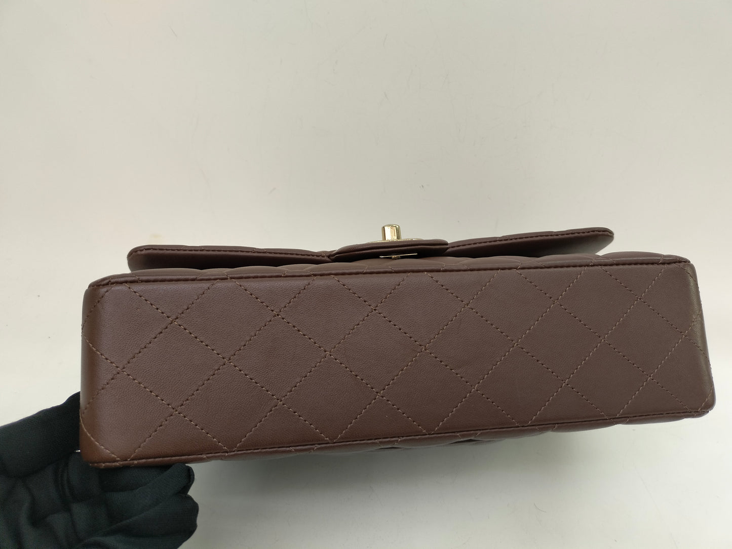 Chanel Medium Lamb Brown GHW DF (CHIP) 2023