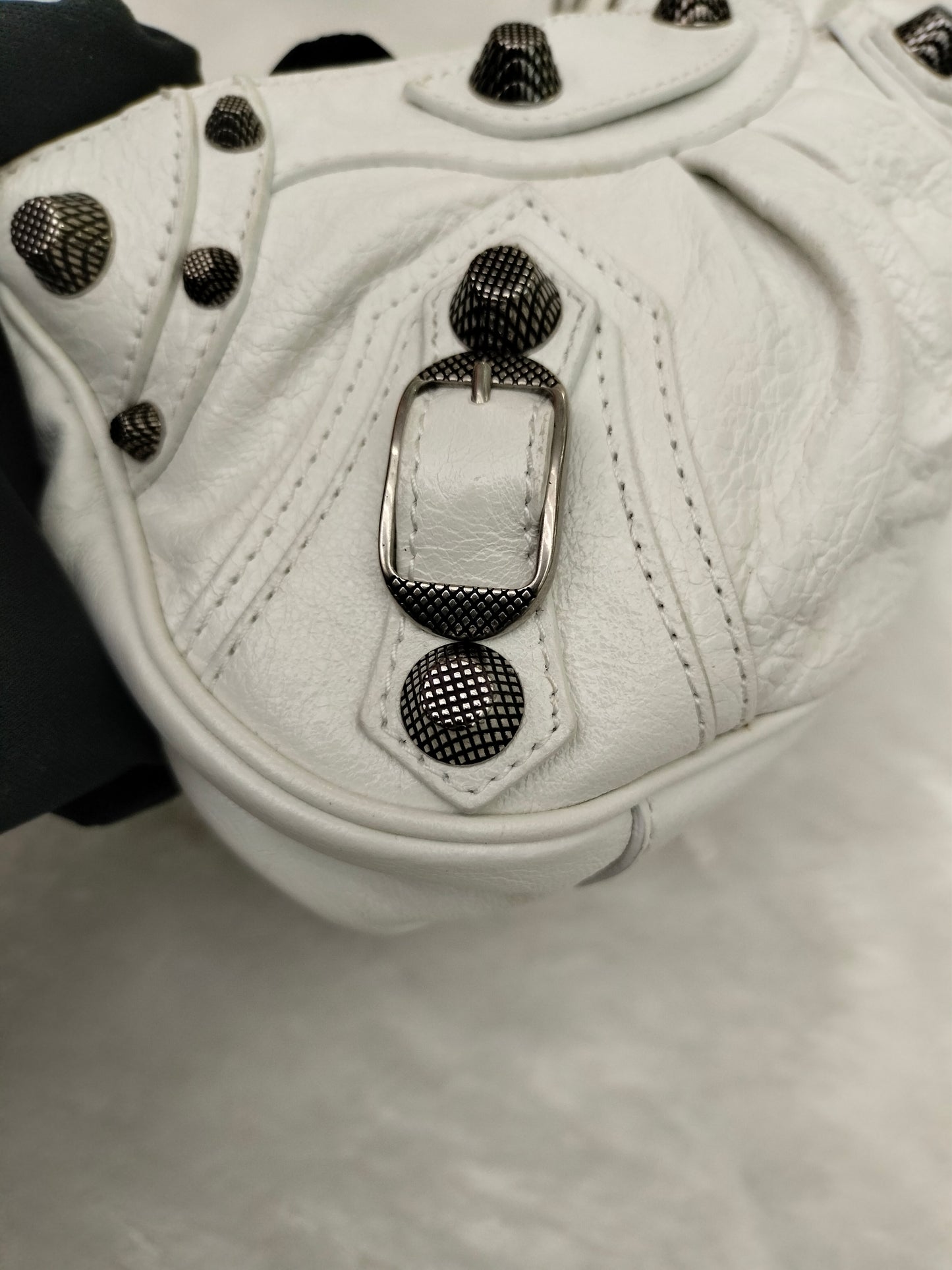 Balenciaga Le Cagole Mini Giant White RHW