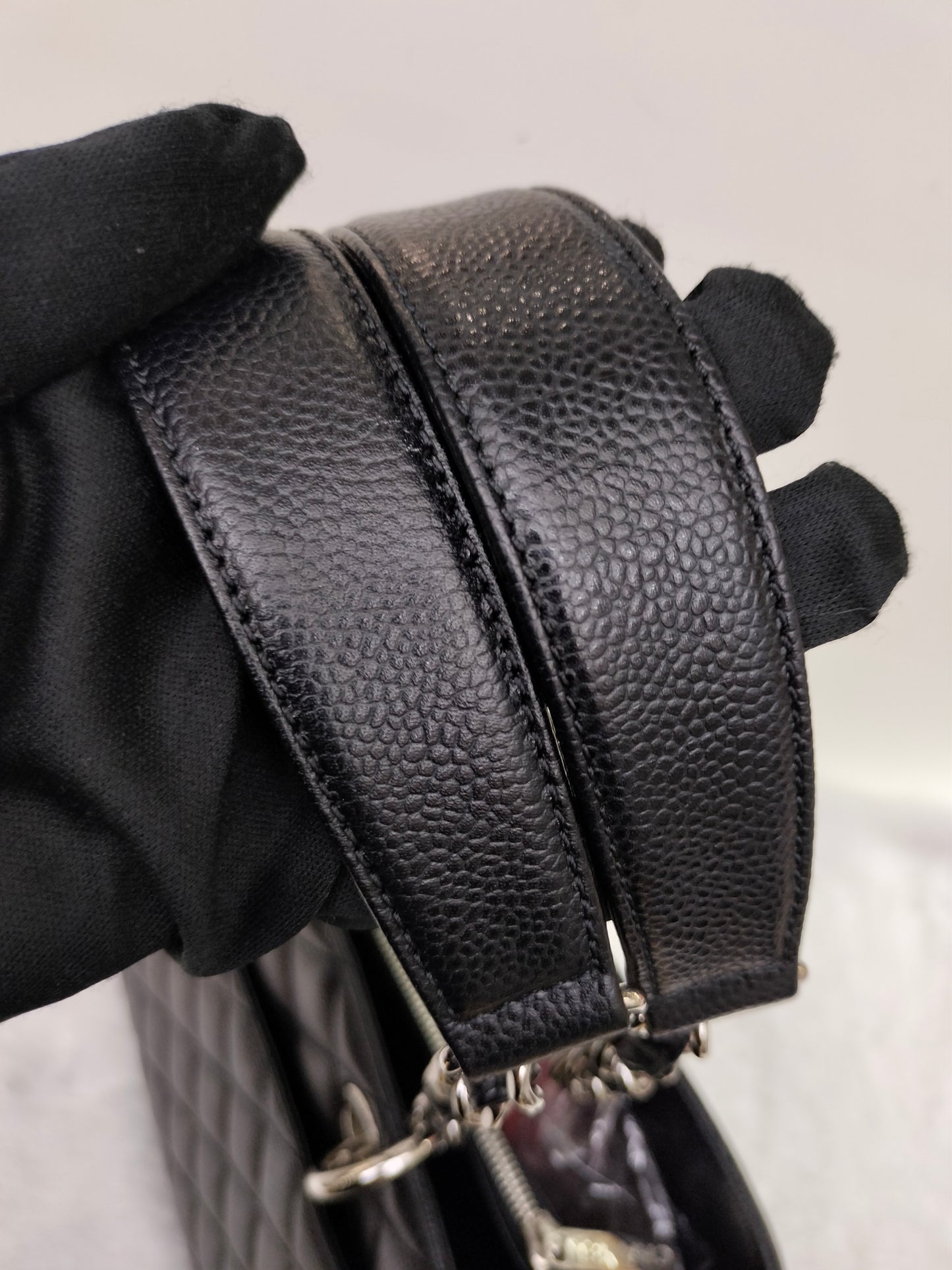 Chanel GST Caviar Black SHW #16