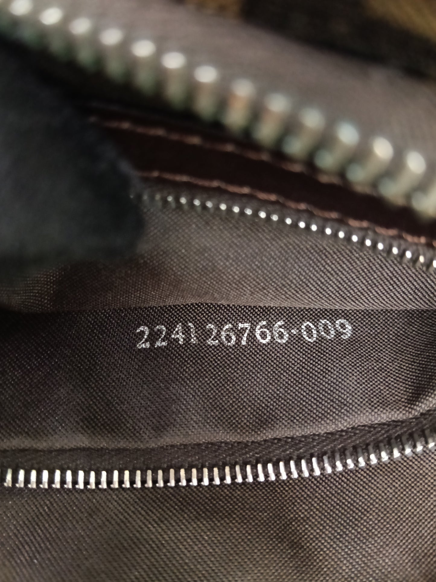 Fendi Pochette Flap Tobacco Zucca Canvas Brown SHW
