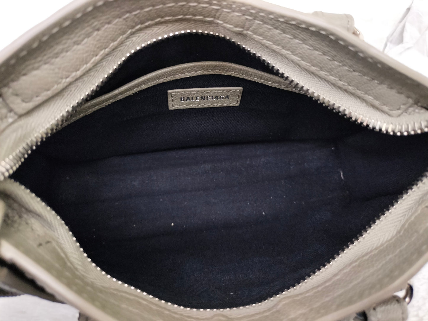 Balenciaga Nano City Edge Grey SHW 2022