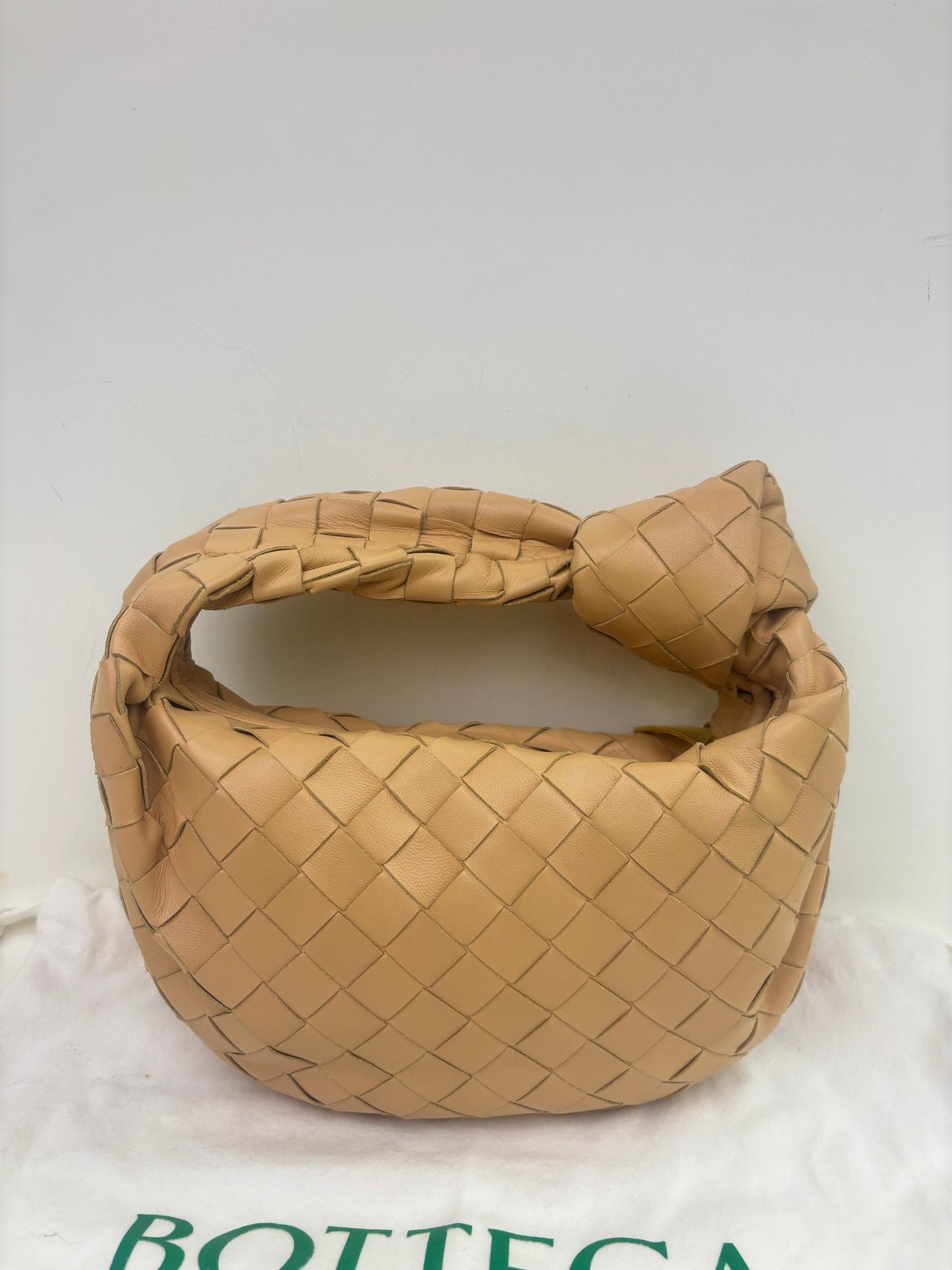 Bottega Veneta Mini Jodie Almond GHW