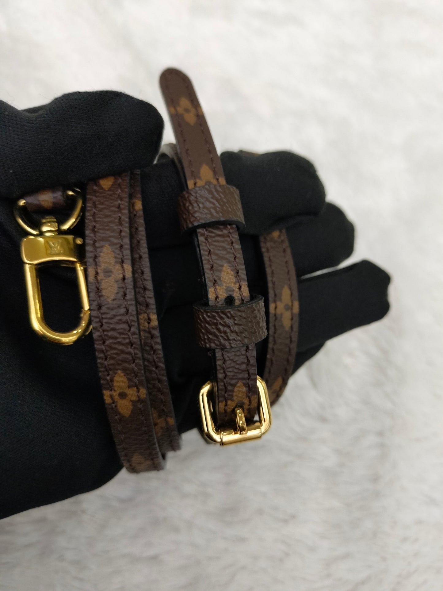 LV Petite Malle Trunk Monogram Reverse 2017