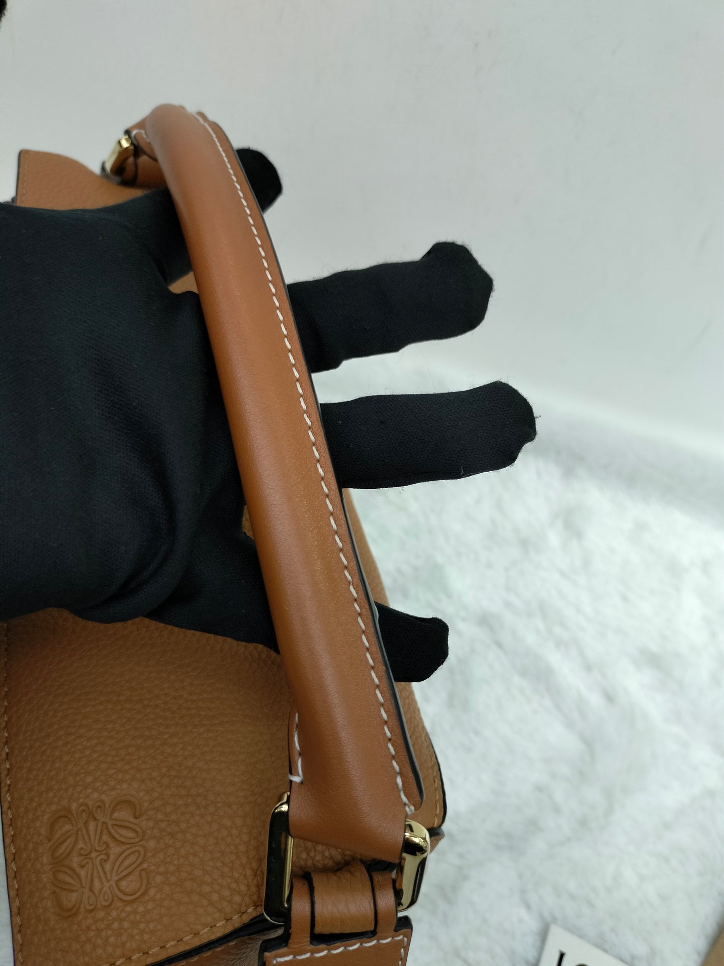 Loewe Puzzle Small Grained Tan GHW 2019