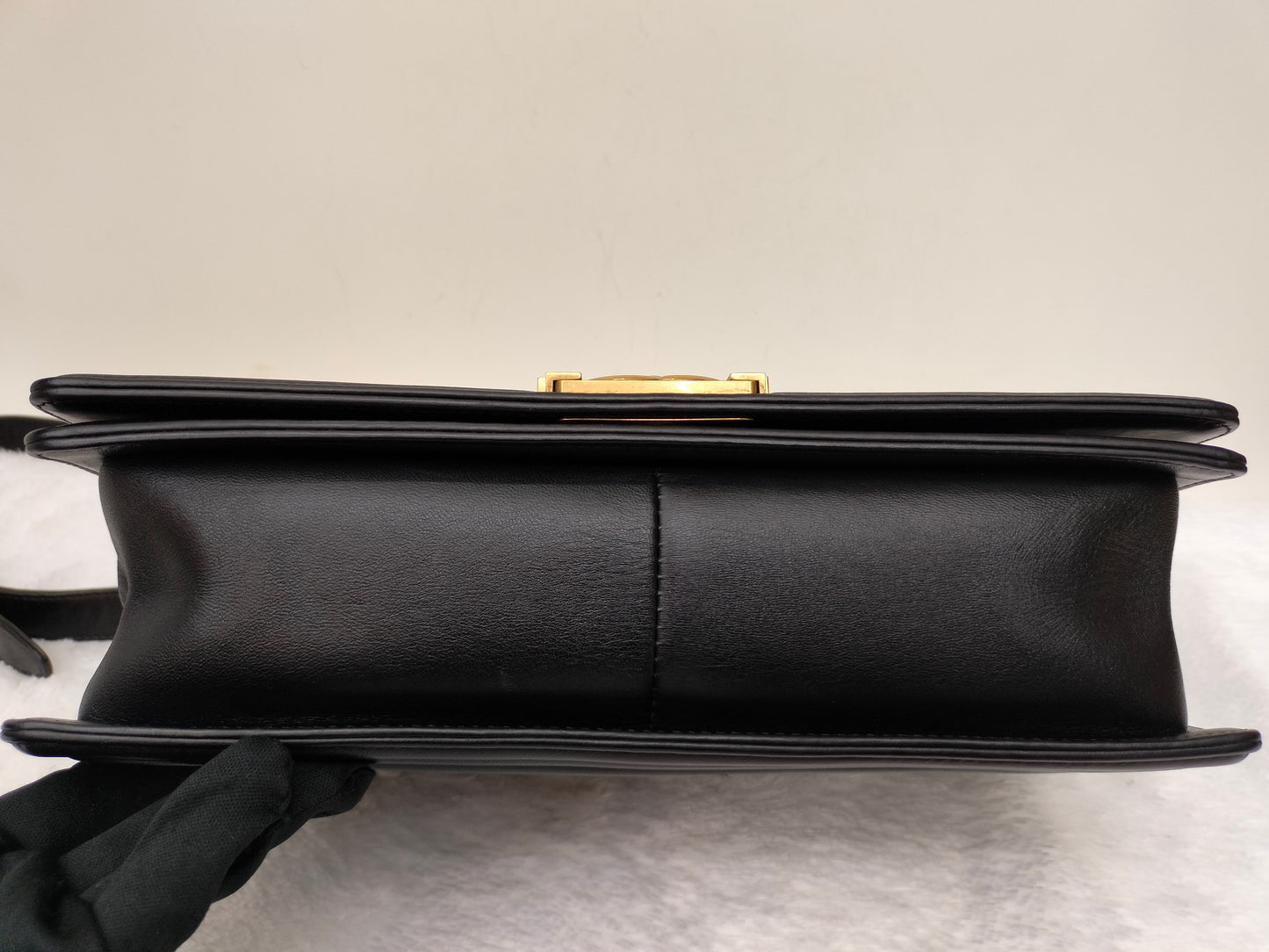 Chanel Boy 28 Calfskin Black RGHW #19