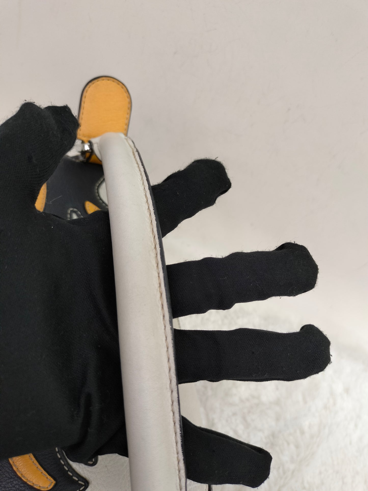 Loewe Puzzle Small Cowboy Black Yellow White SHW 2019