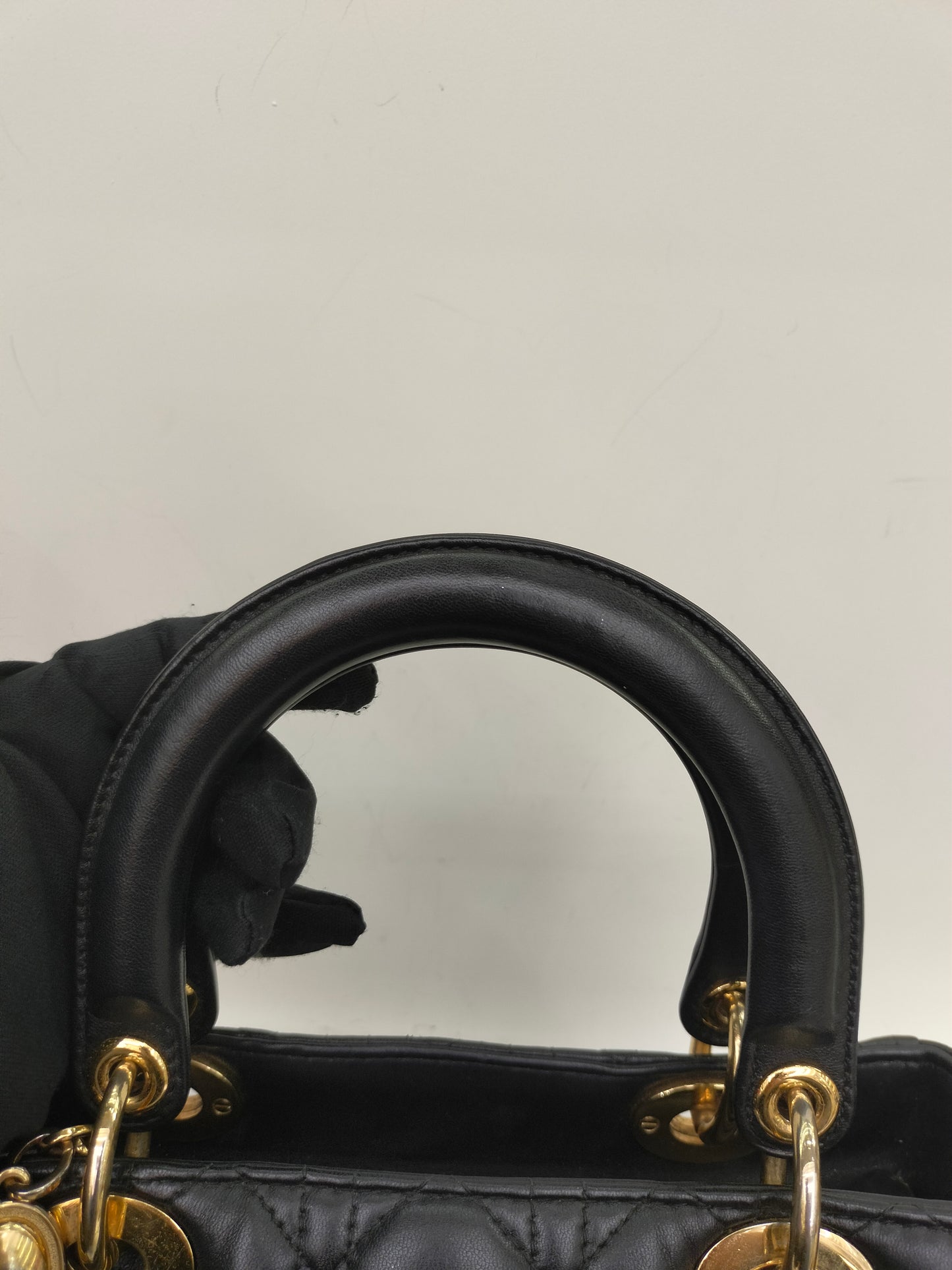 Lady Dior Medium Lamb Black GHW 2013