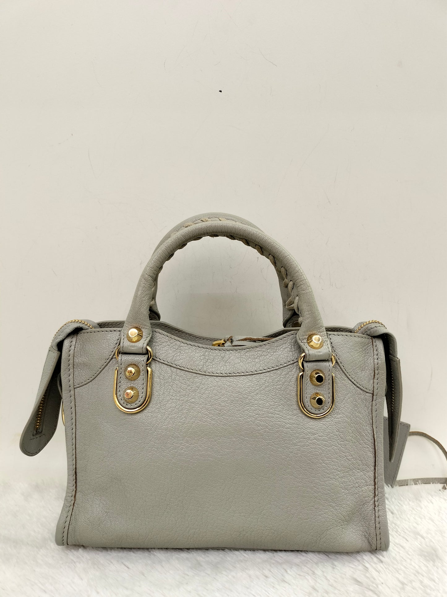Balenciaga Mini City Edge Grey GHW