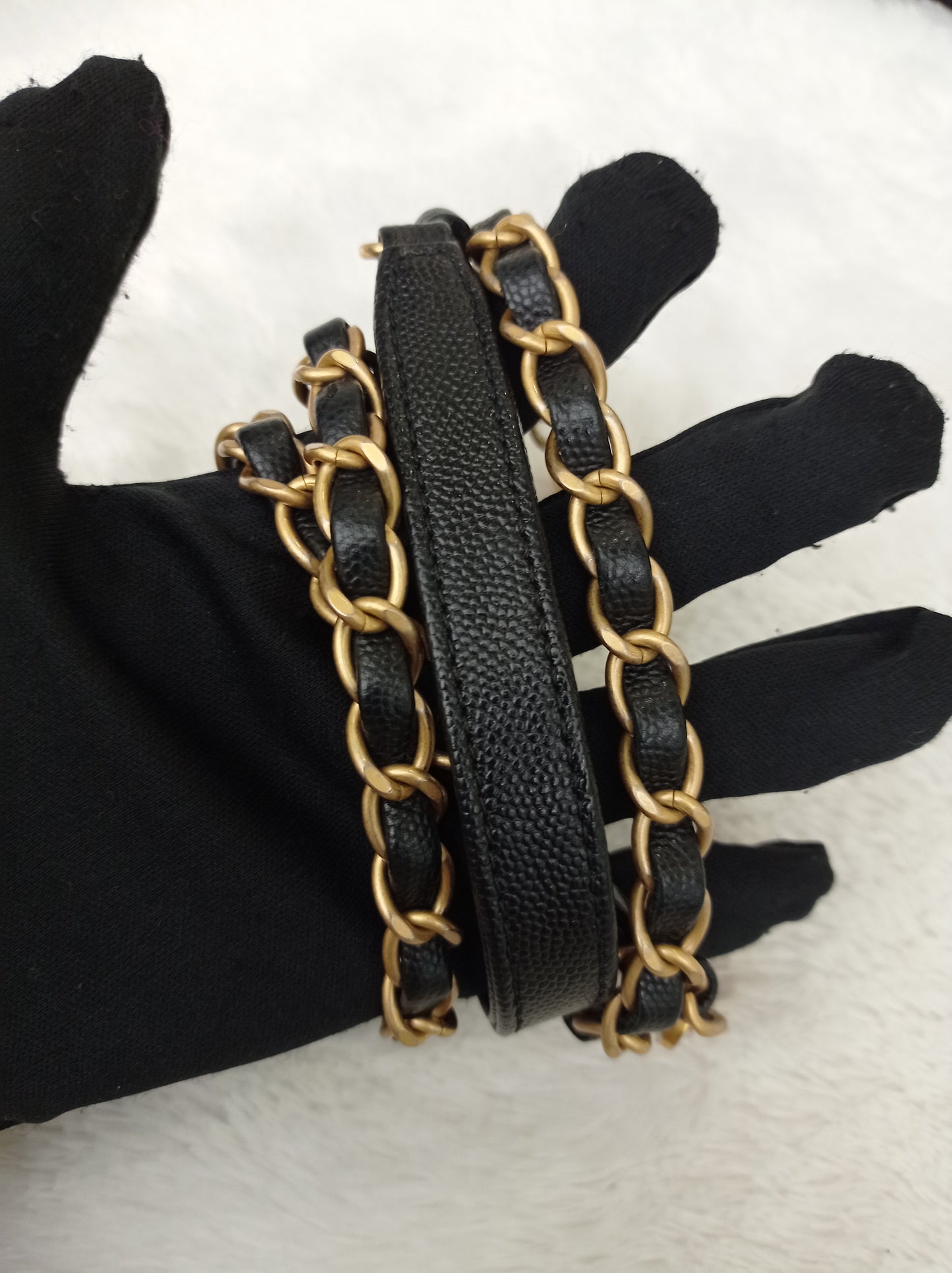 Chanel Coco Handle Medium Caviar Black GHW #25