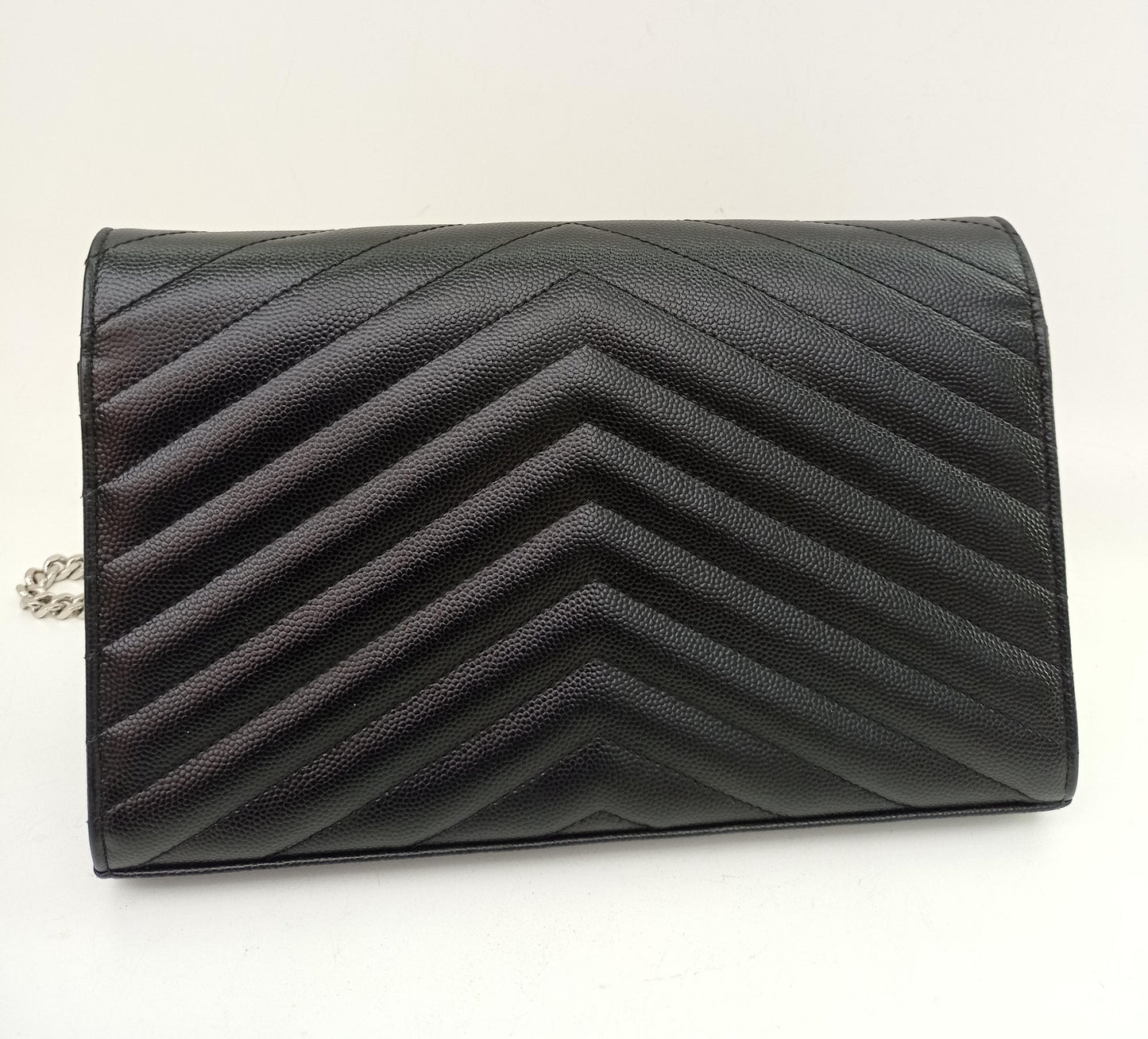 YsL WOC Chevron Grained Black SHW 2016
