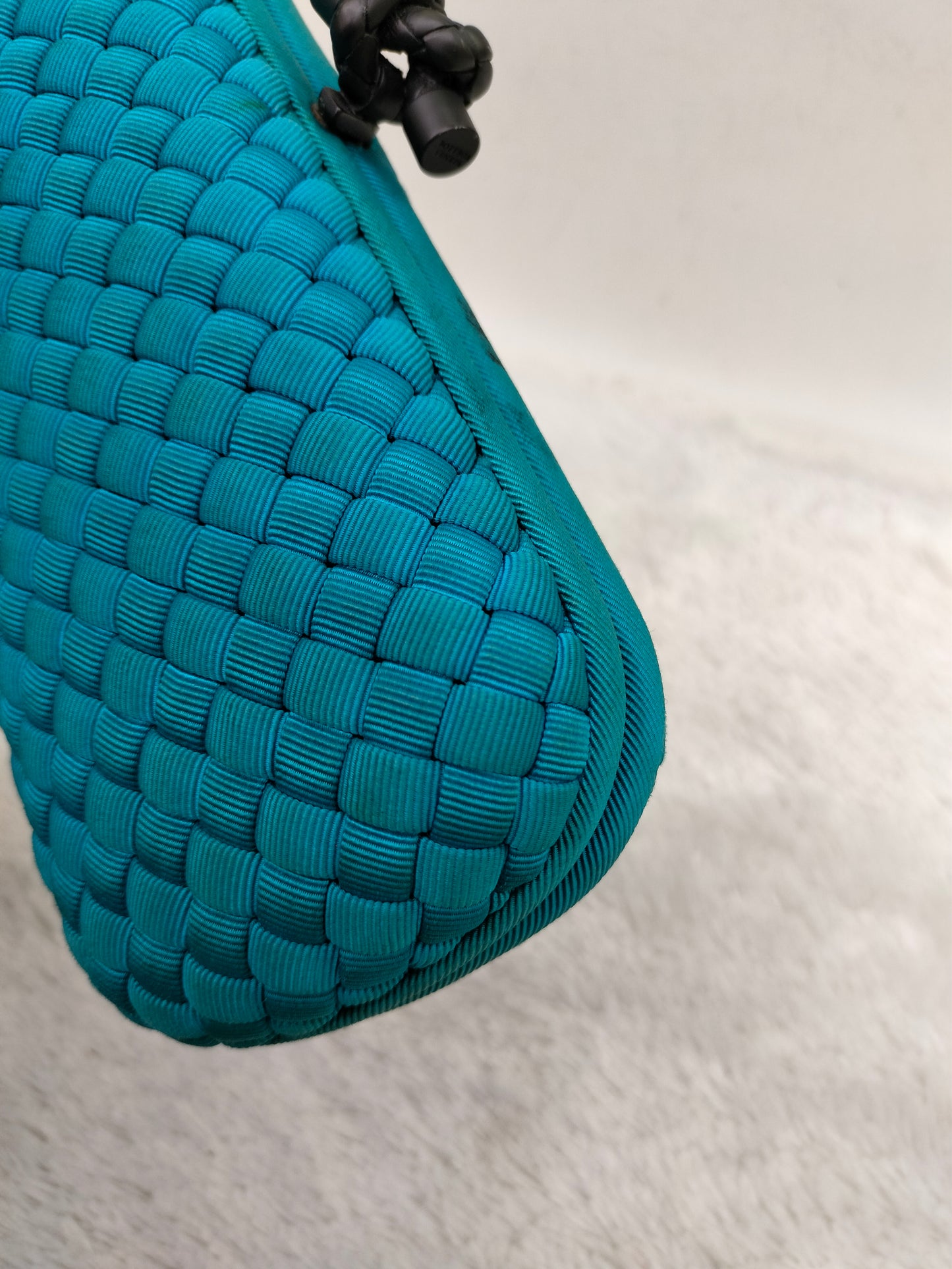 Bottega Veneta Knot Long Clutch Blue