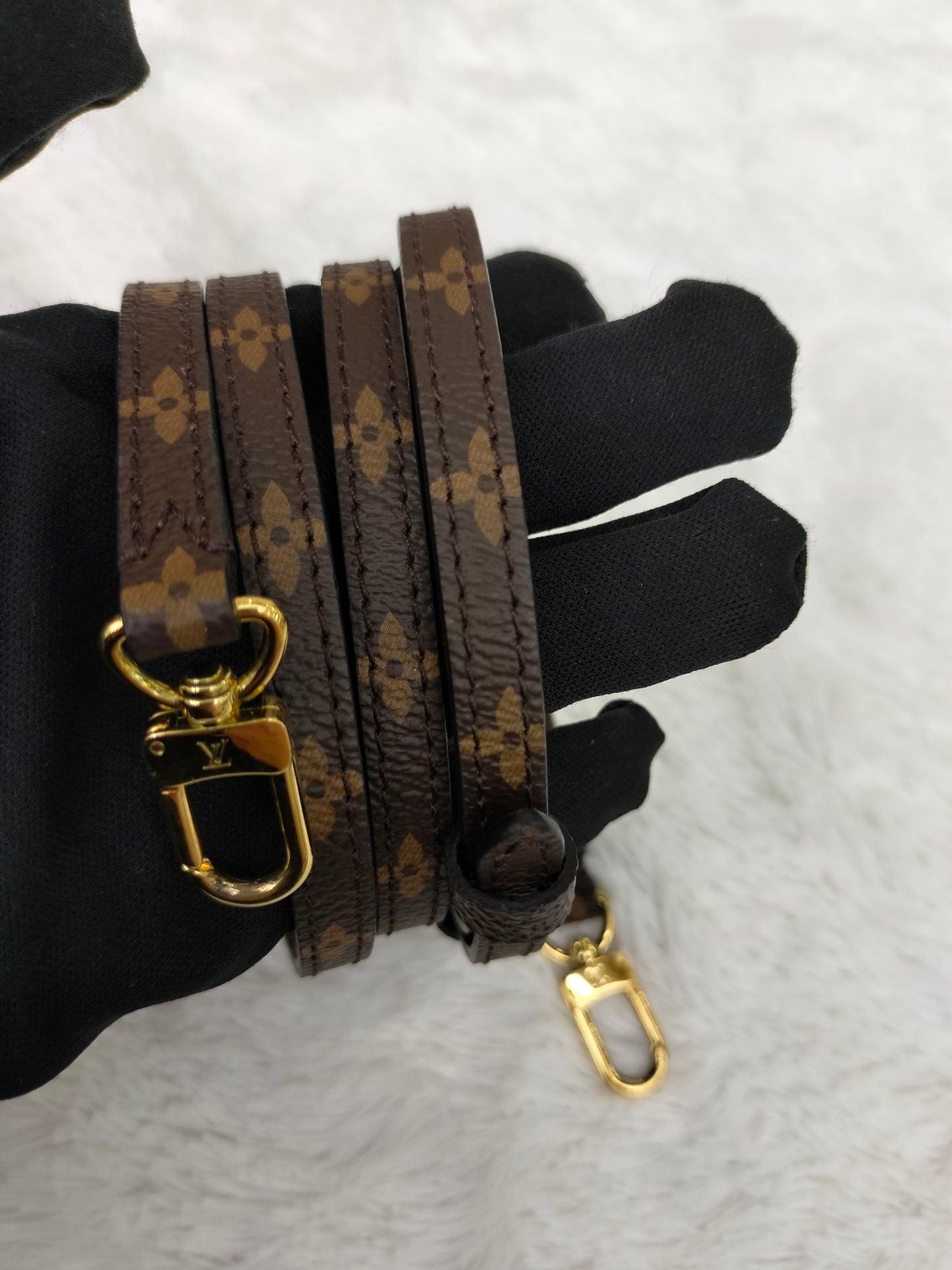 LV Petite Malle Trunk Monogram Reverse 2017