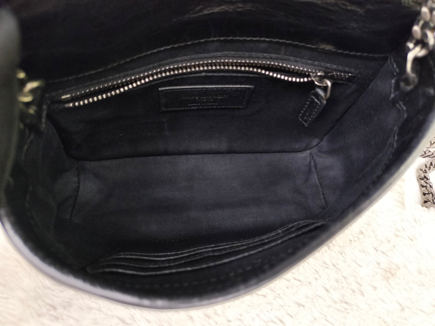 YsL Niki WOC Calfskin Black RHW 2019