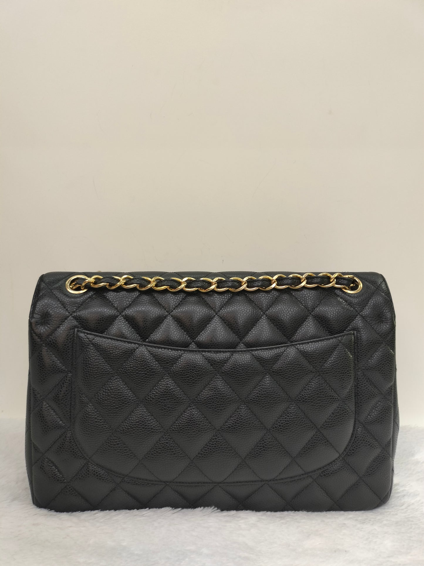 Chanel Jumbo Caviar Black GHW DF #14