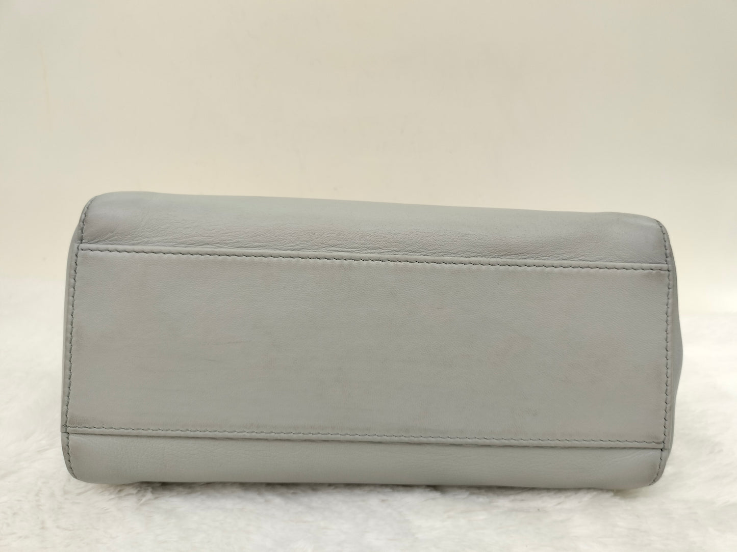 Fendi Peekaboo Mini Griss Pink Peony GHW
