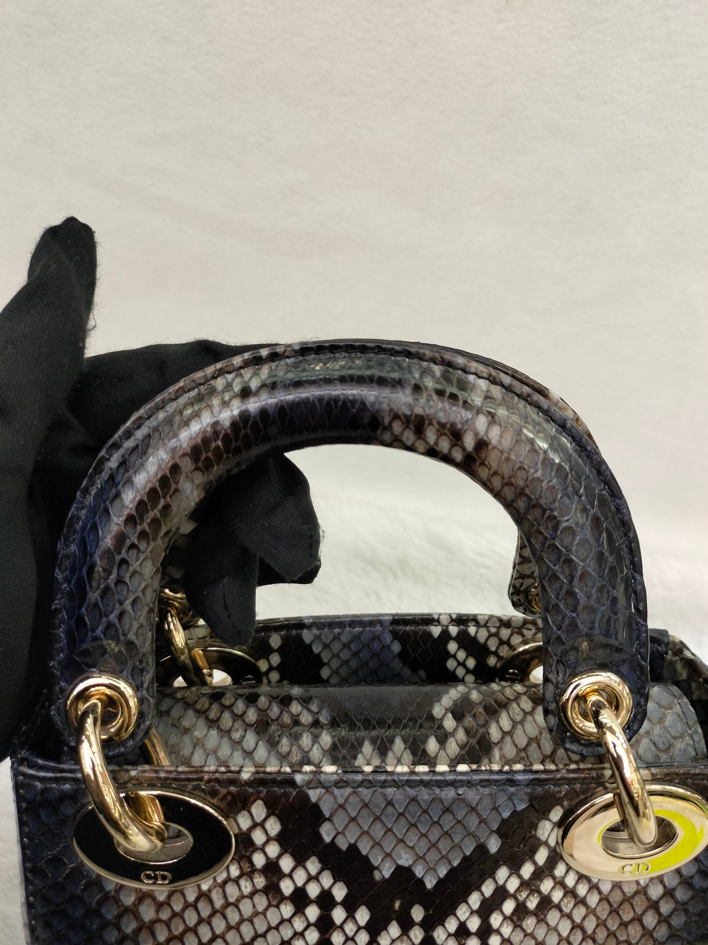 Lady Dior Mini Python GHW 2020