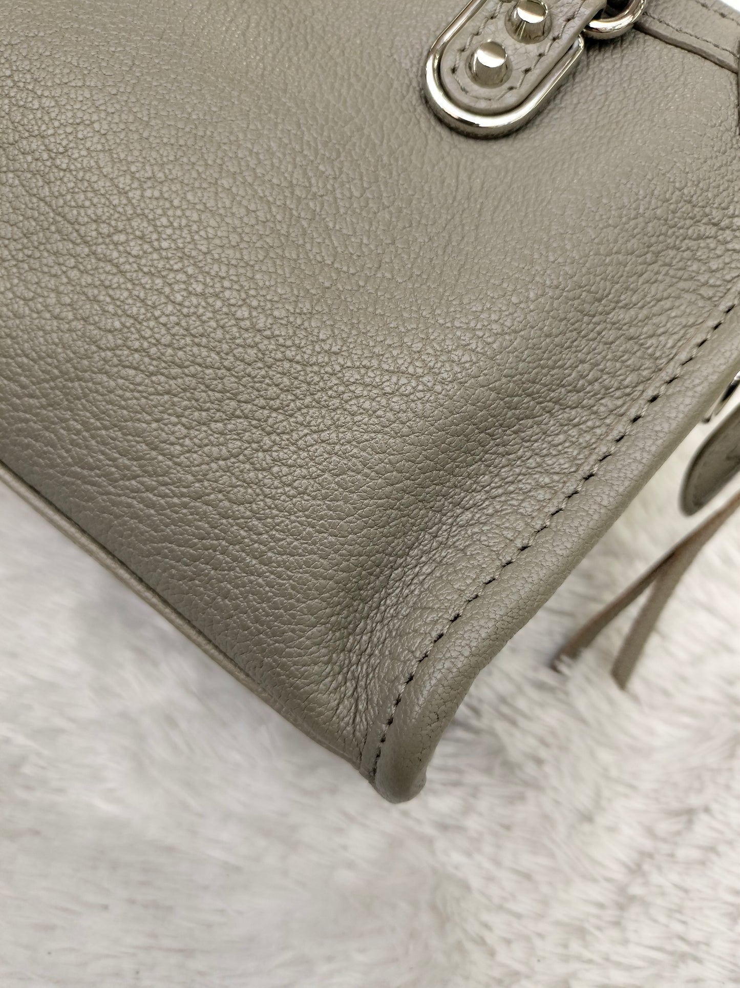 Balenciaga Nano City Edge Grey SHW 2022