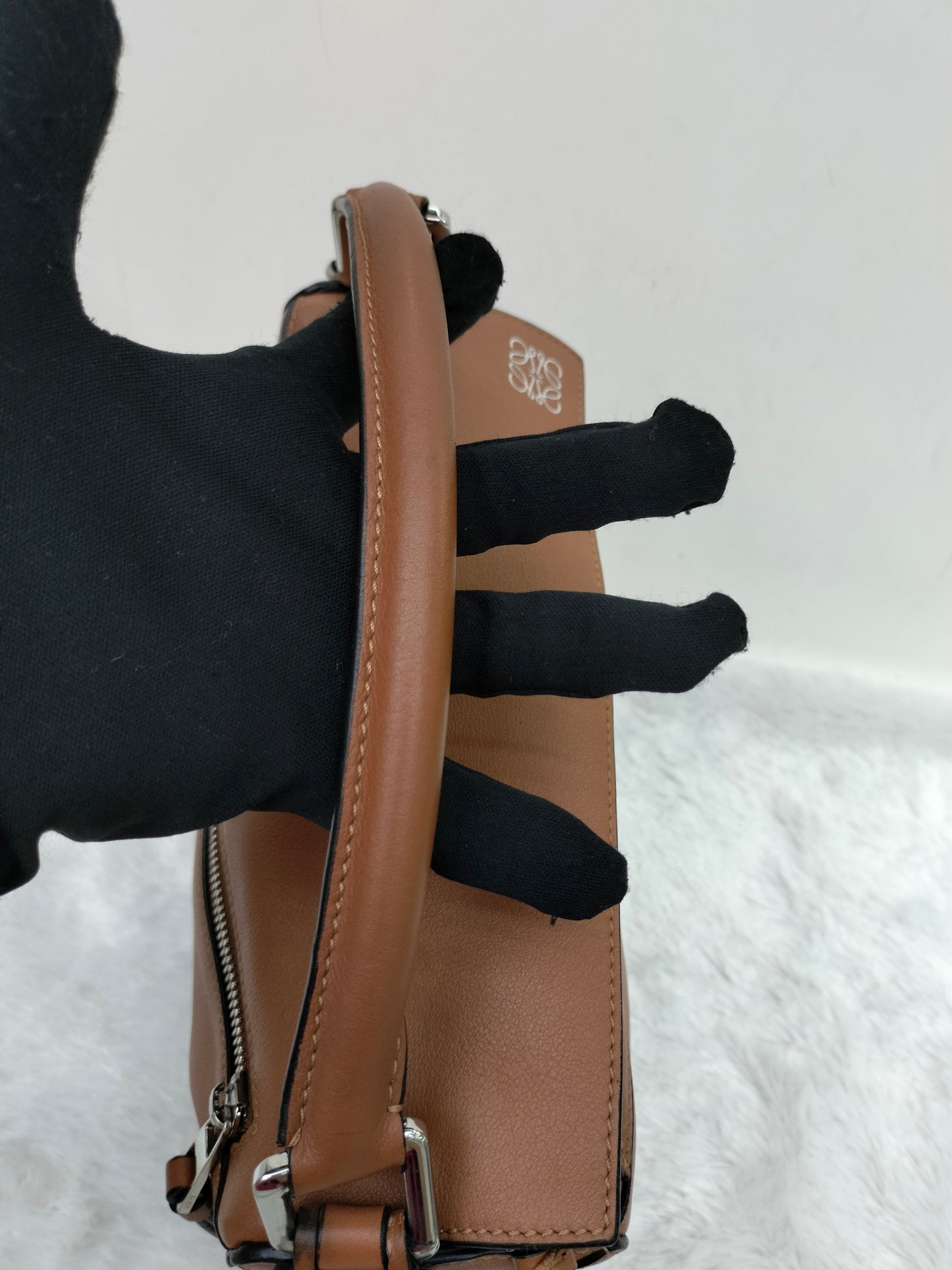 Loewe Puzzle Small Tan SHW 2018