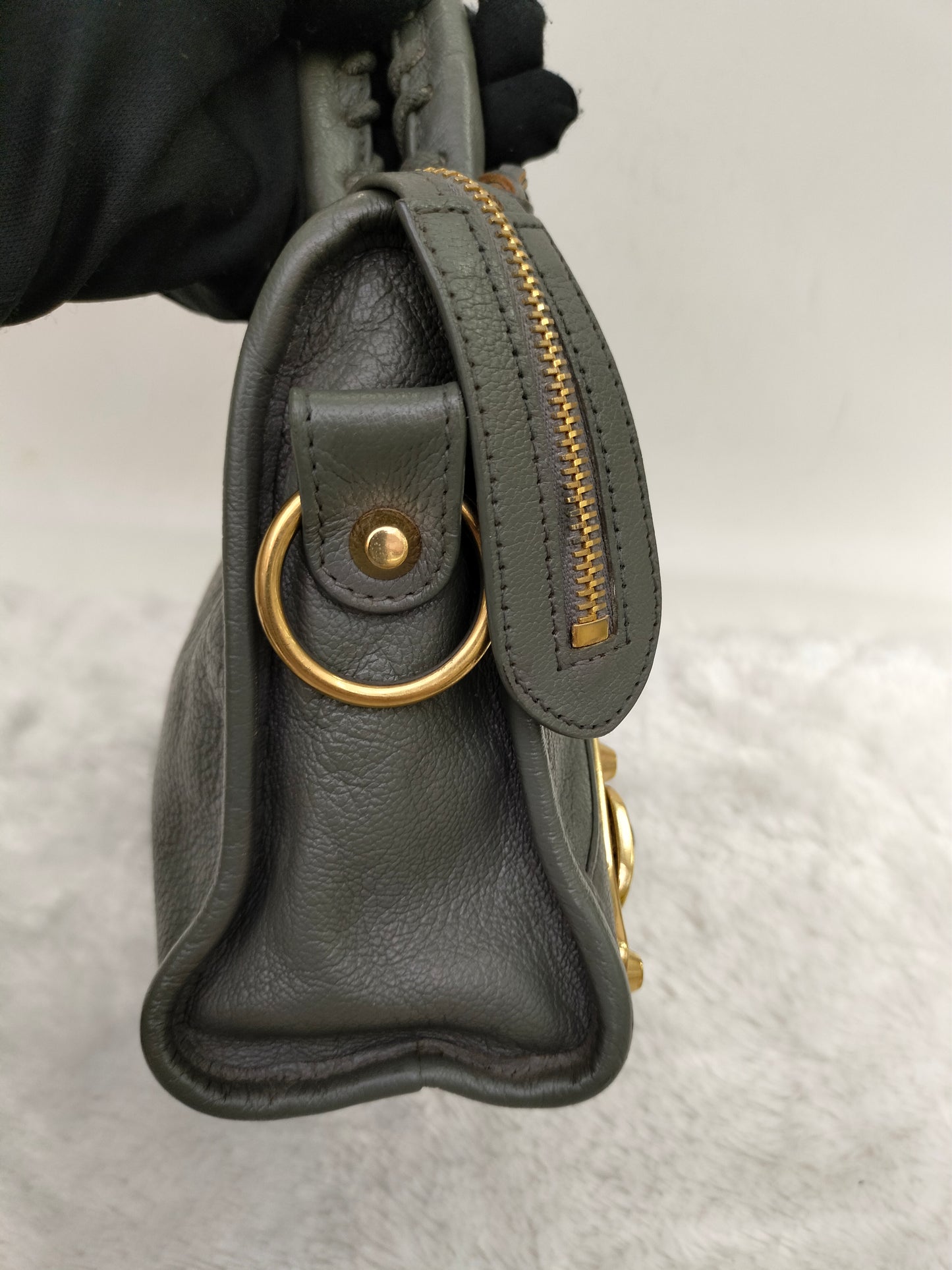 Balenciaga Mini City Edge Grey GHW