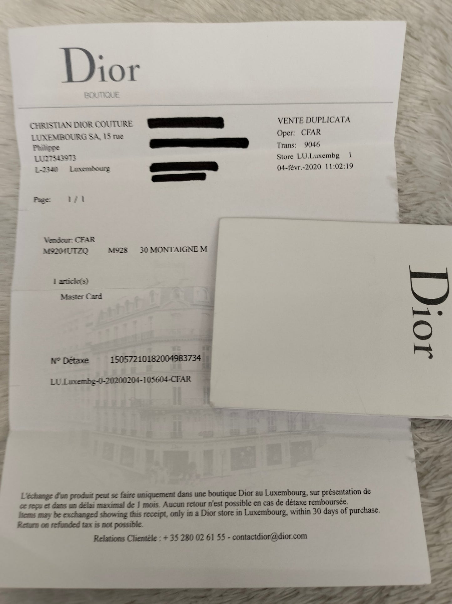 Dior Montaigne Box Oblique Navy GHW 2020
