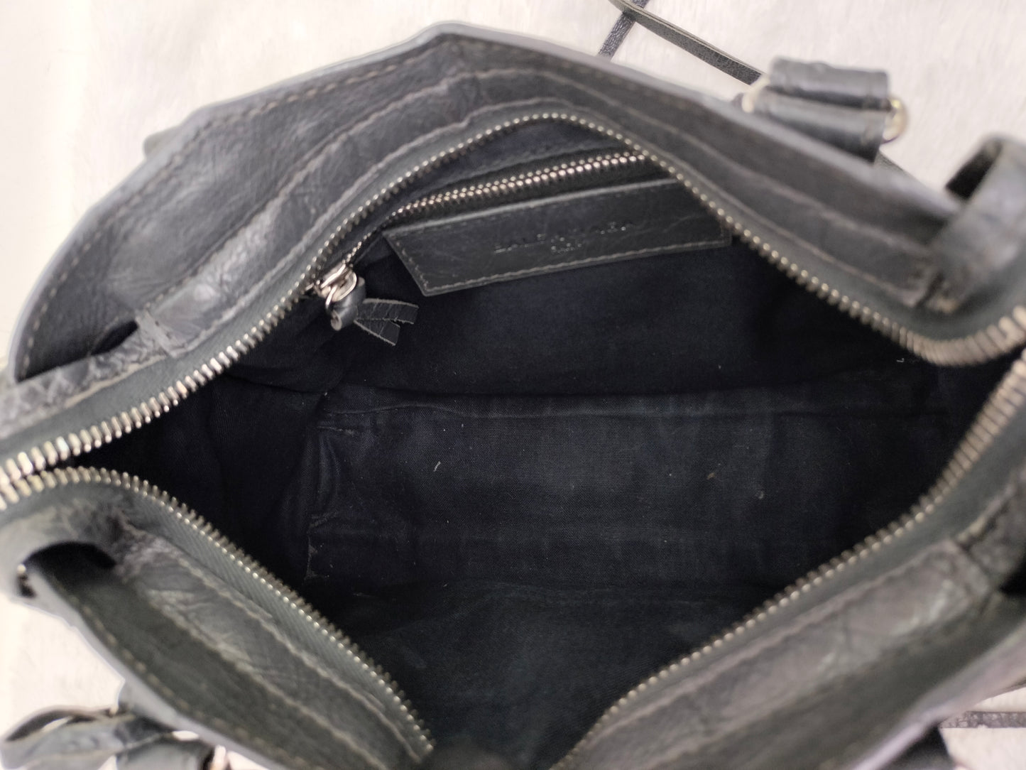 Balenciaga Mini City Gris SHW