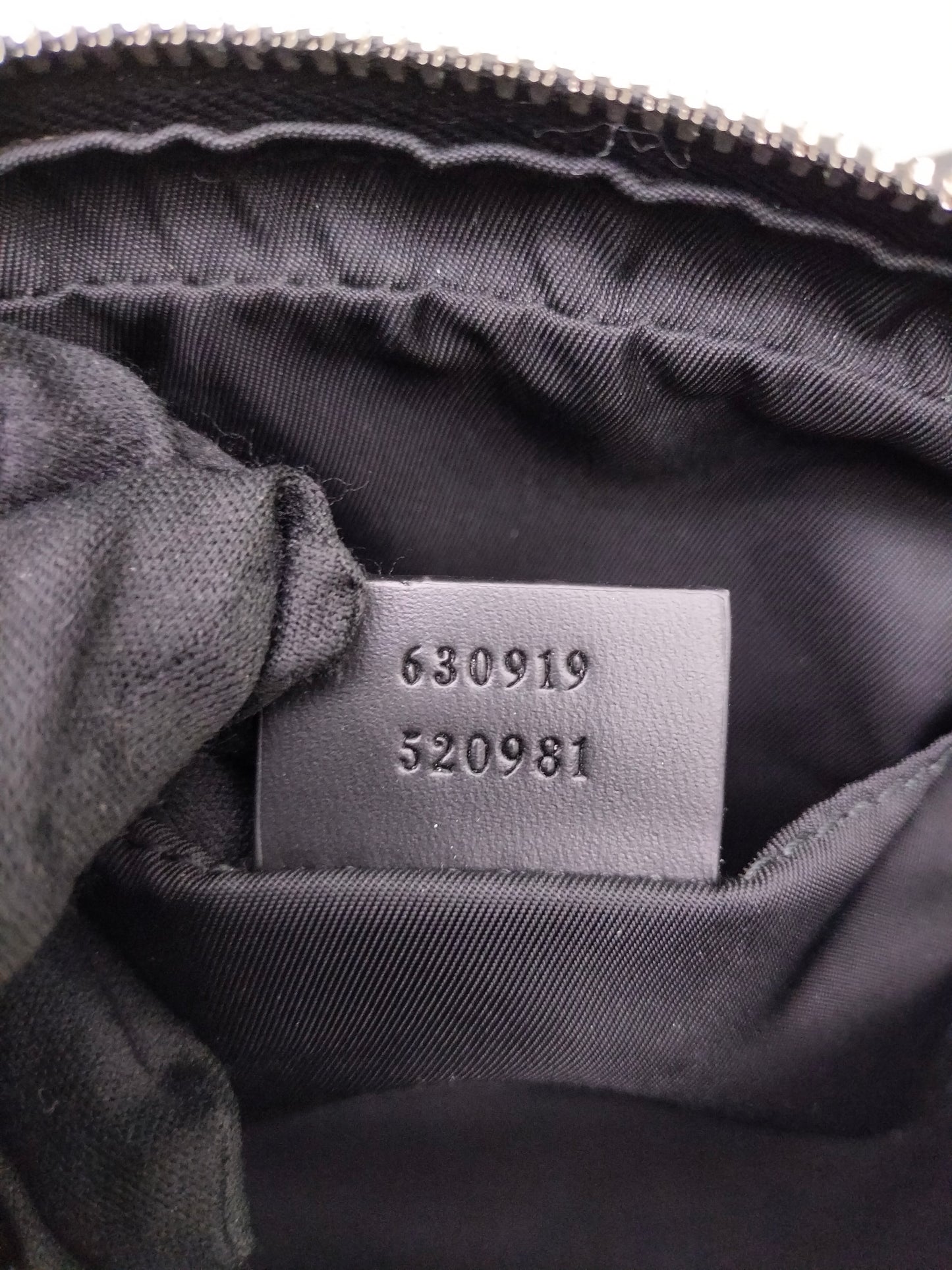 Gucci Techno Web Belt Bag Stripe Canvas Black SHW