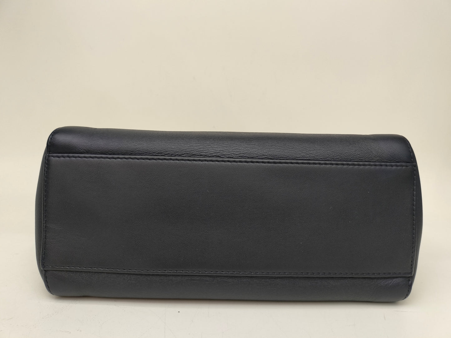 Fendi Peekaboo Mini Monster Black Handle Python SHW
