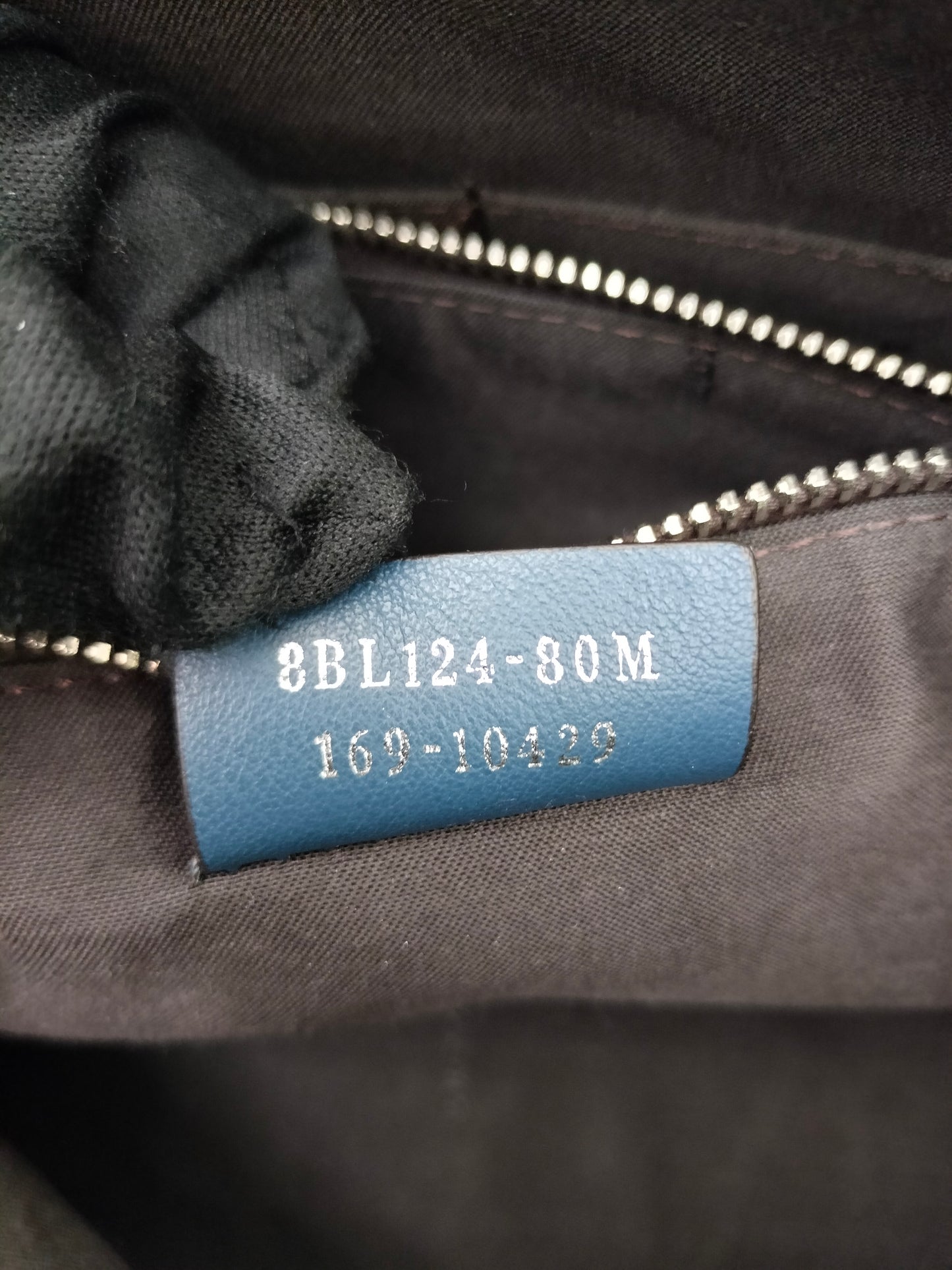 Fendi BTW Medium Blue Tail SHW 2016