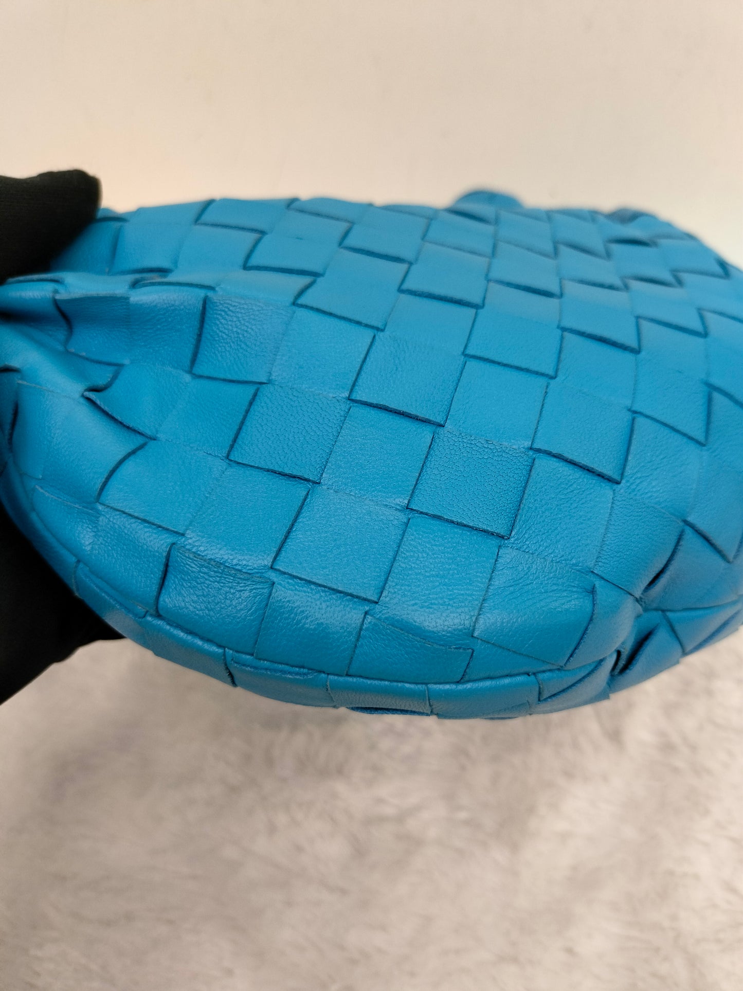 Bottega Veneta Mini Jodie Blue GHW