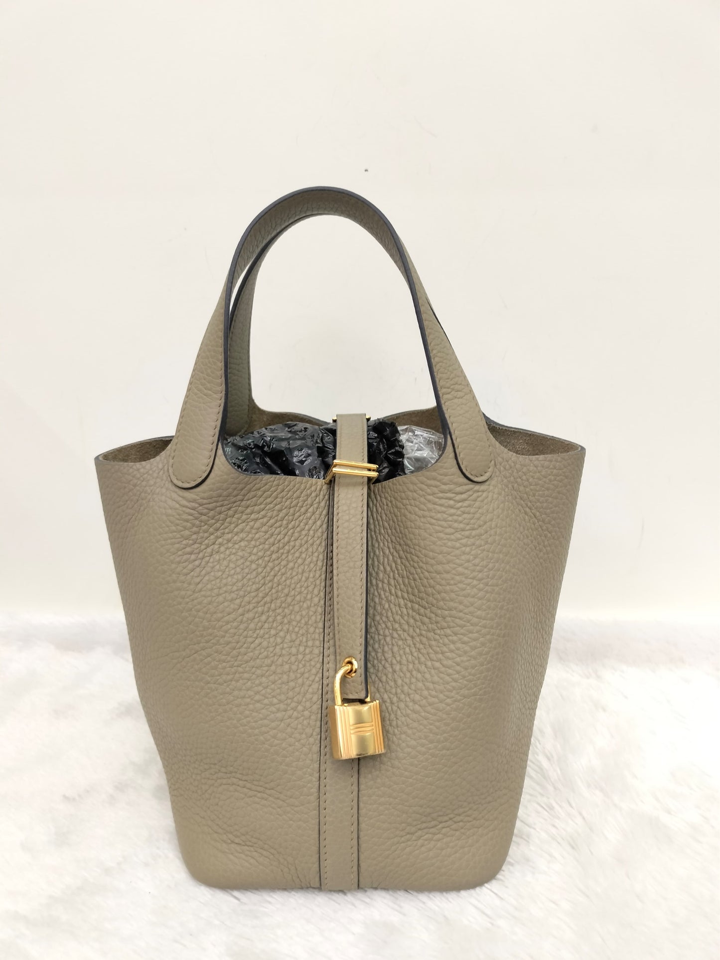 Picotin Lock 18 Clem Beige Marfa GHW #B