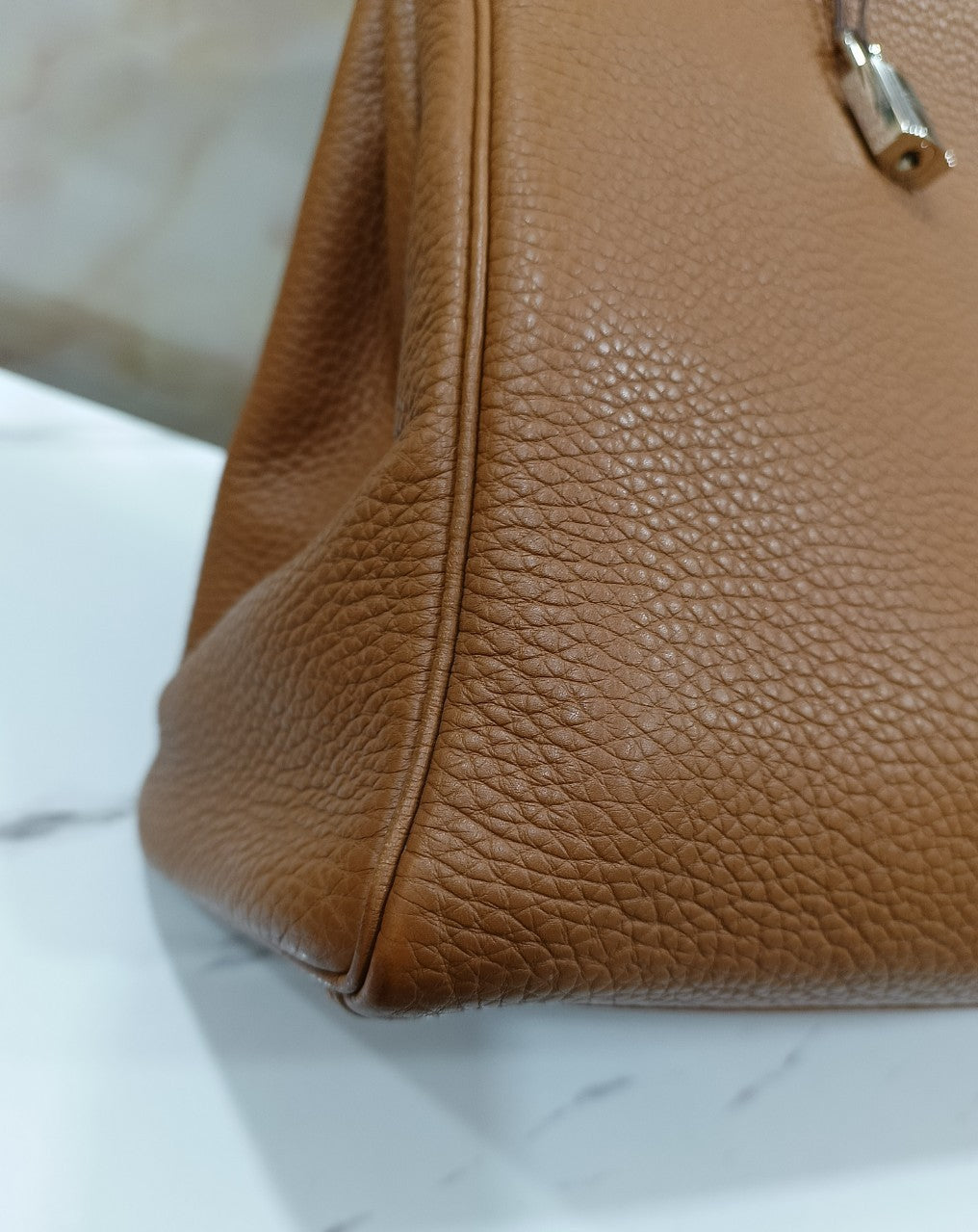 K35 Togo Gold Orange PHW #N square