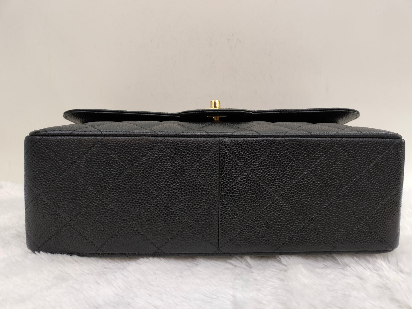 Chanel Jumbo Caviar Black GHW DF #21