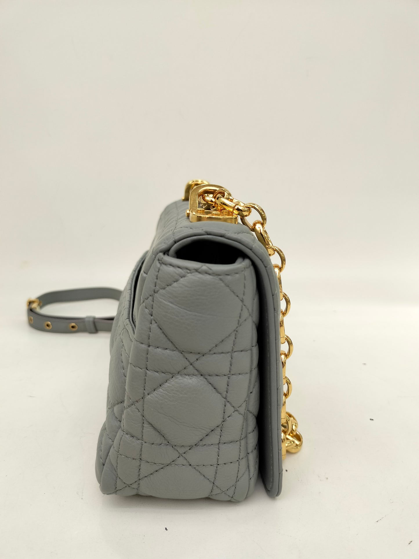 Dior Caro Small Grey GHW 2021