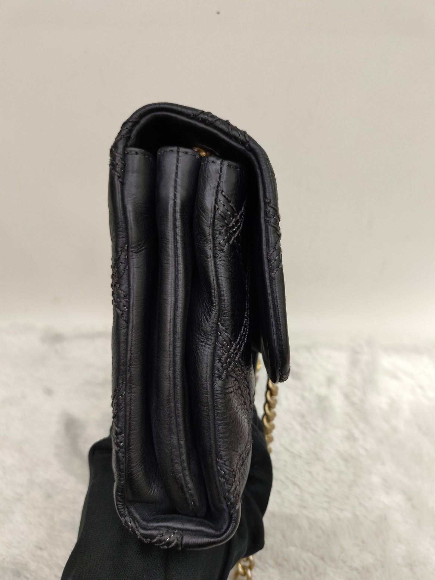 Chanel Jumbo Triple Stitched Calfskin Black GHW #19