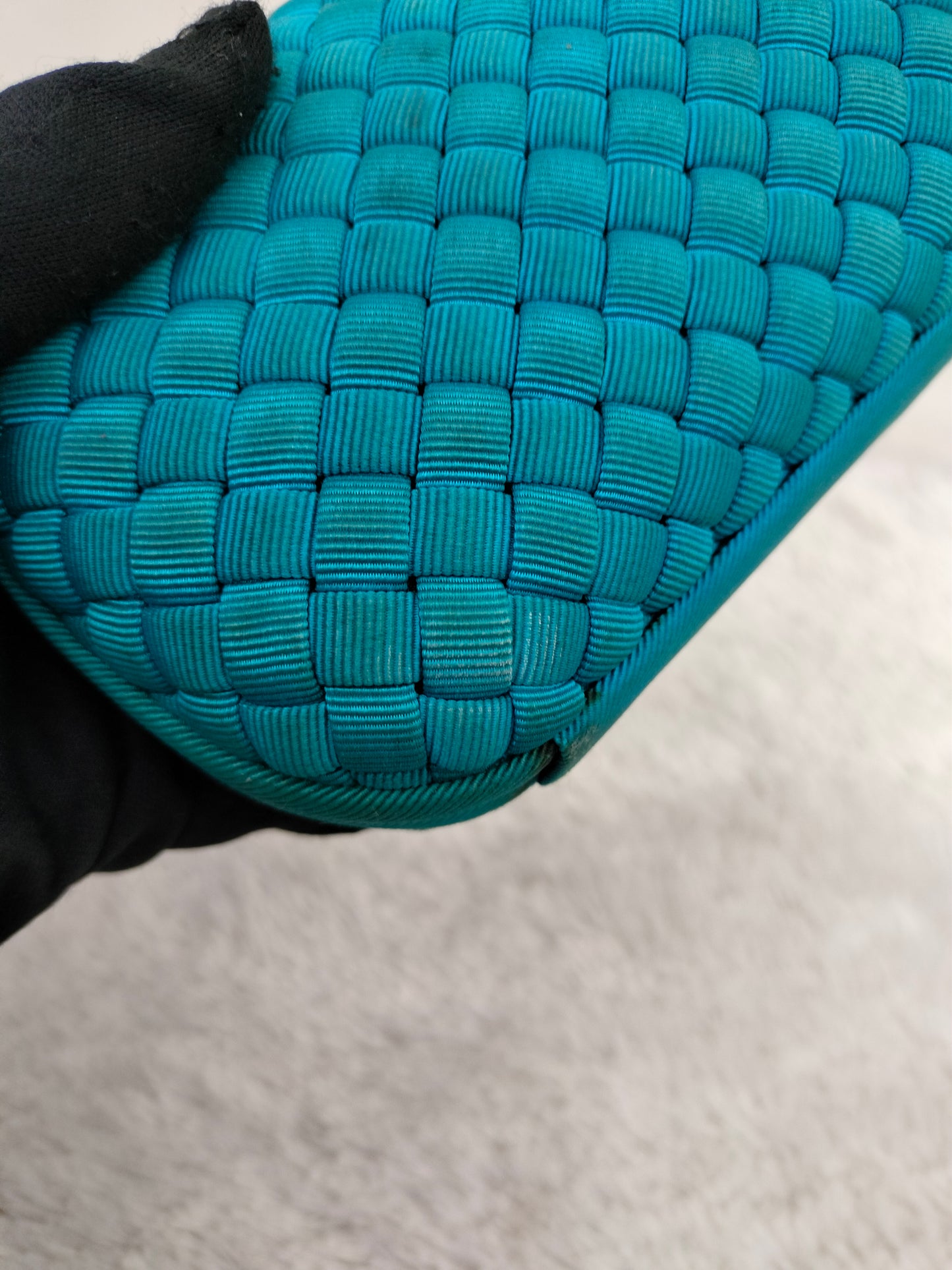 Bottega Veneta Knot Long Clutch Blue