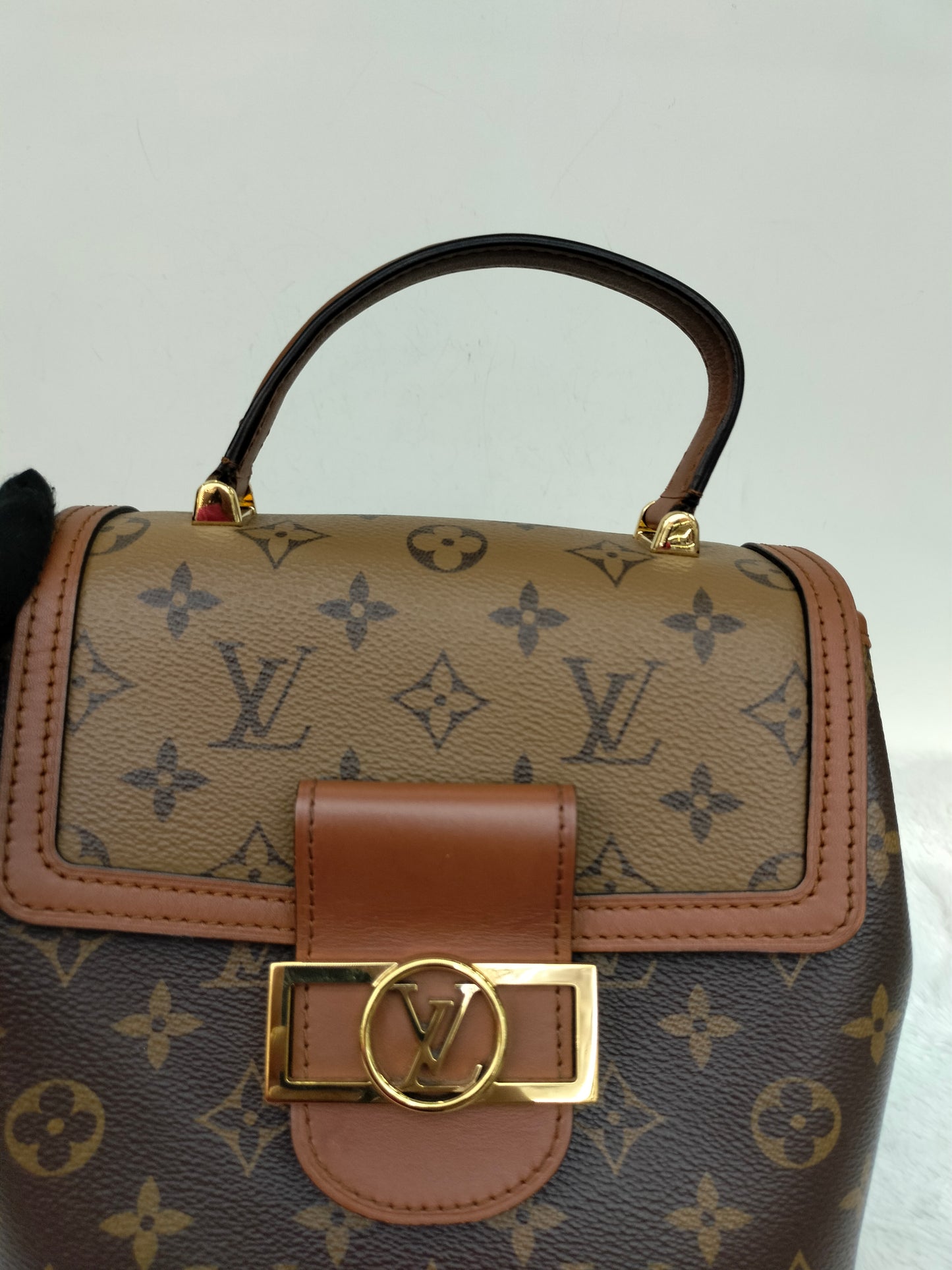 LV Dauphine Backpack PM Monogram Reverse 2020