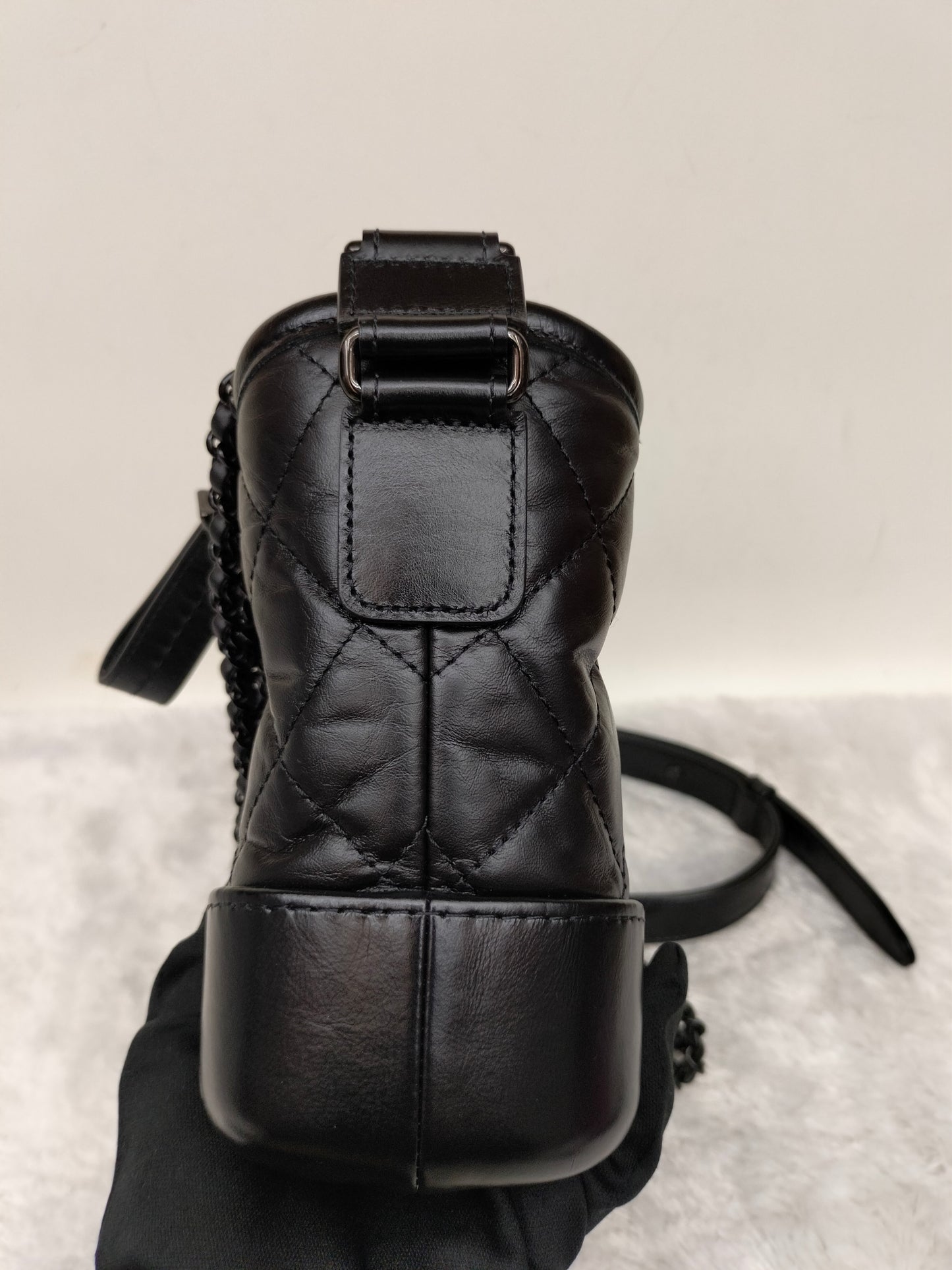 Chanel Gabrielle Small So Black #25