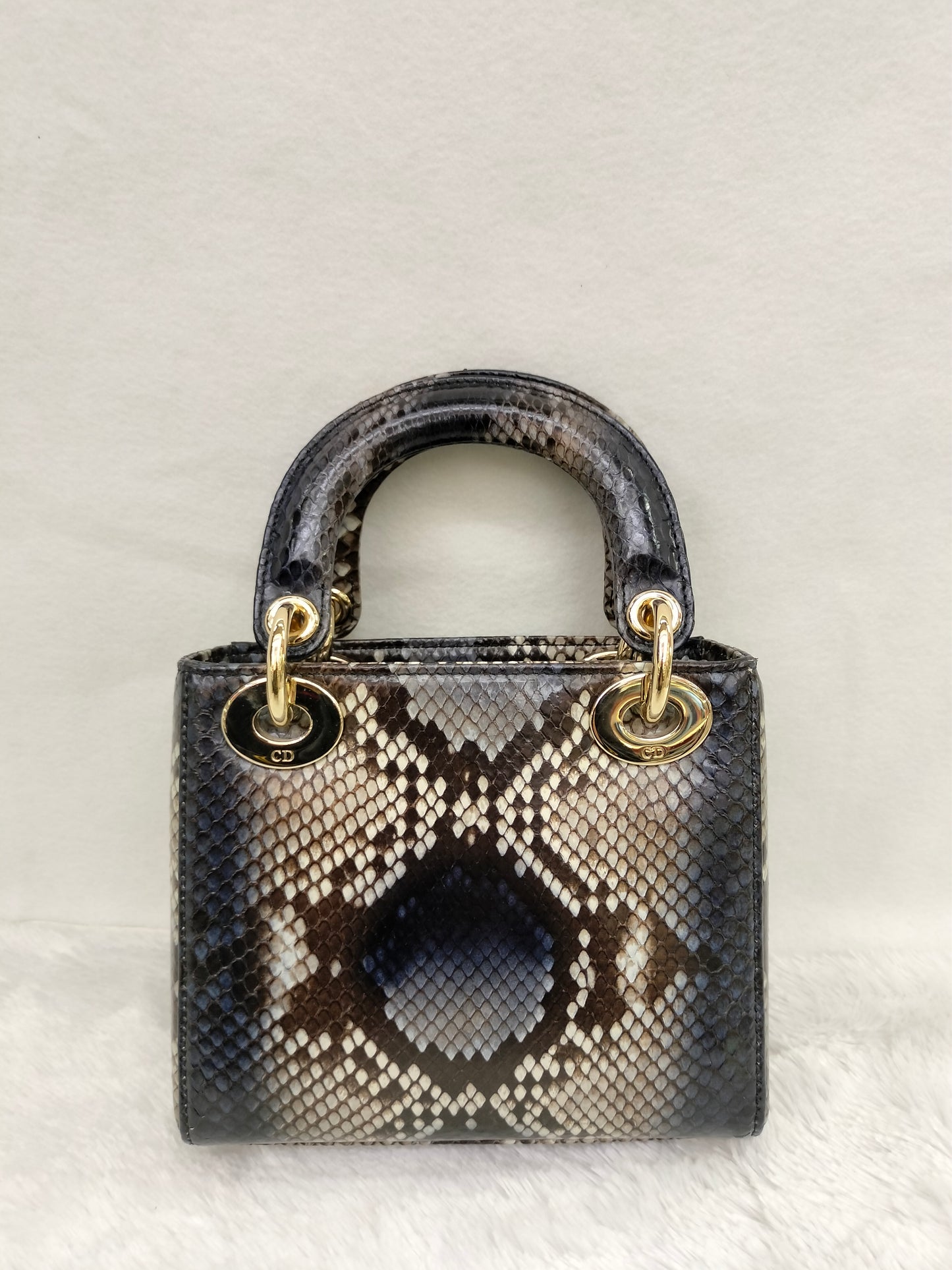 Lady Dior Mini Python GHW 2020